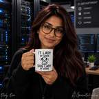IT Lady at Work, Dog Lady at Home Ceramic Mug (11oz/15oz)