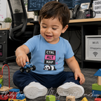 Ctrl Alt Nap Cute Sleeping Panda Baby Shirt