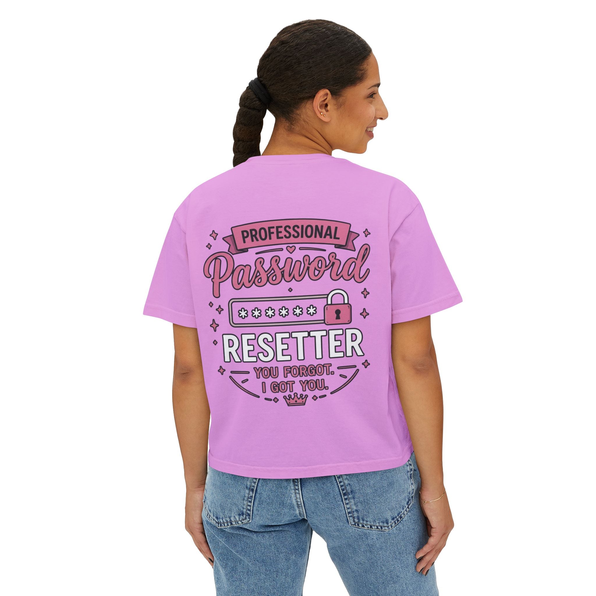 Professional Password Resetter Women's Boxy T-Shirt