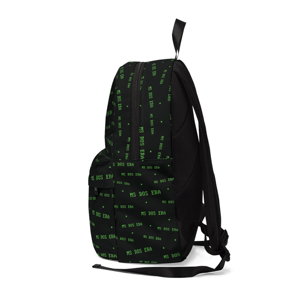 MS DOS Era Retro Code Pattern Backpack