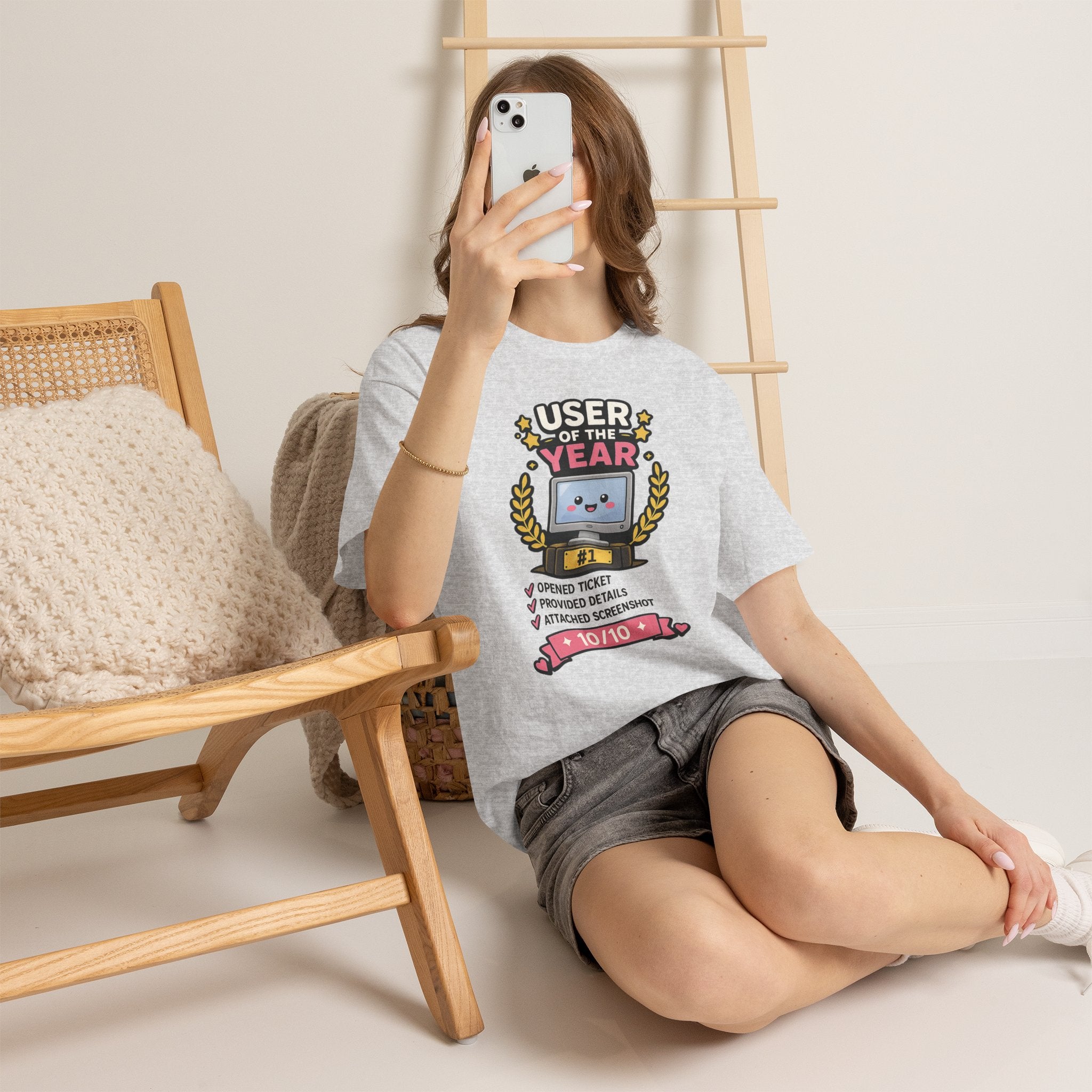 User of the Year Unisex Heavy Cotton T-Shirt