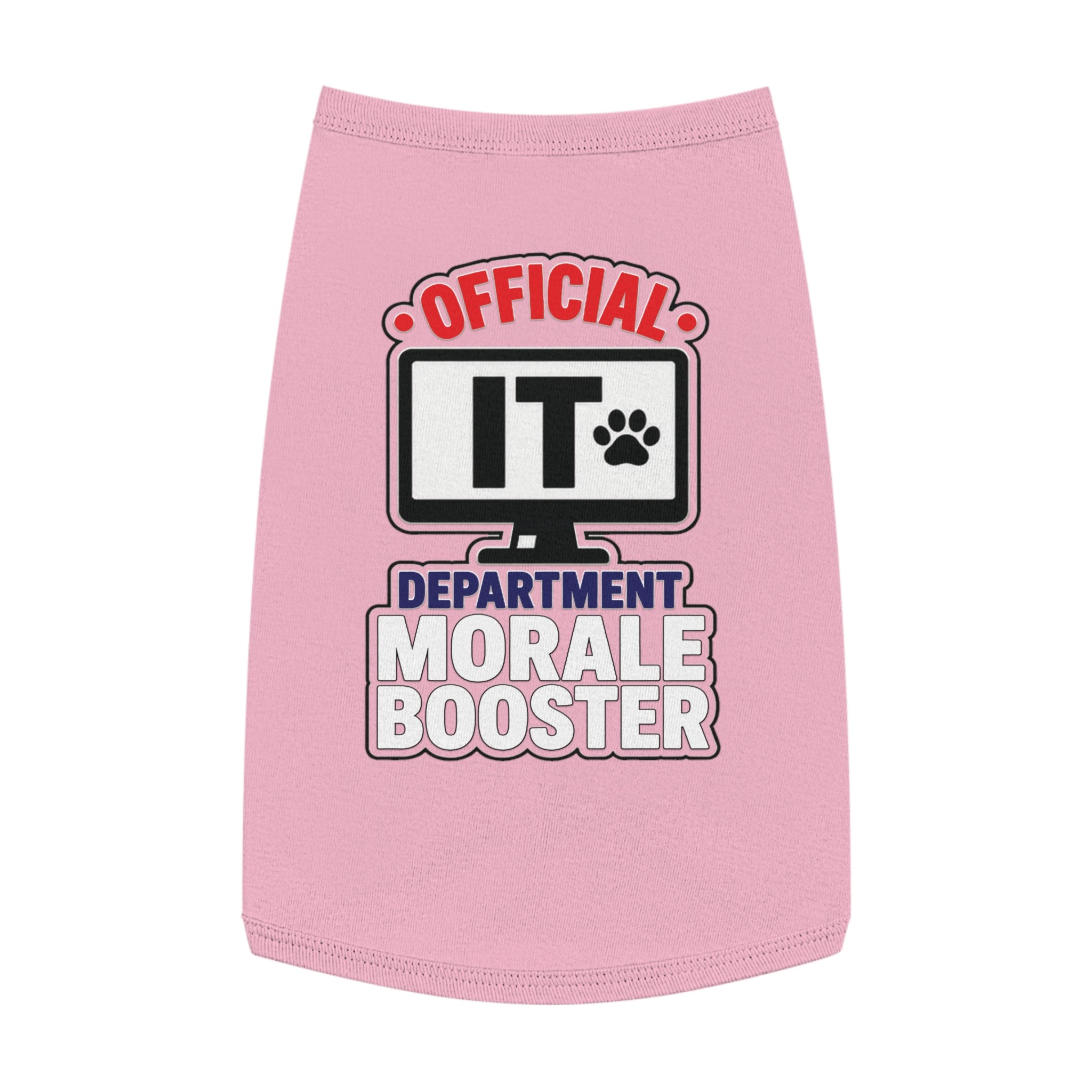 Official Department Morale Booster Dog Tank Top