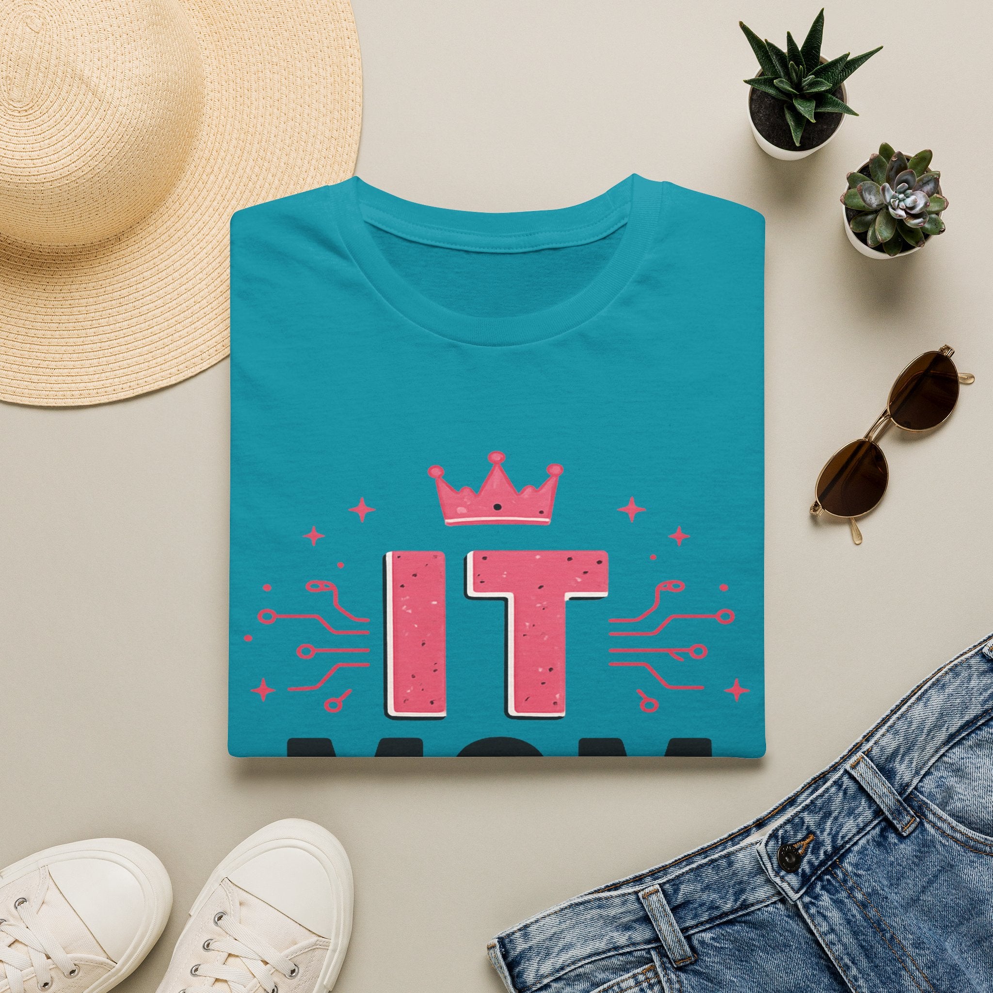 IT Mom Fixing Problems All Day Every Day Softstyle T-Shirt