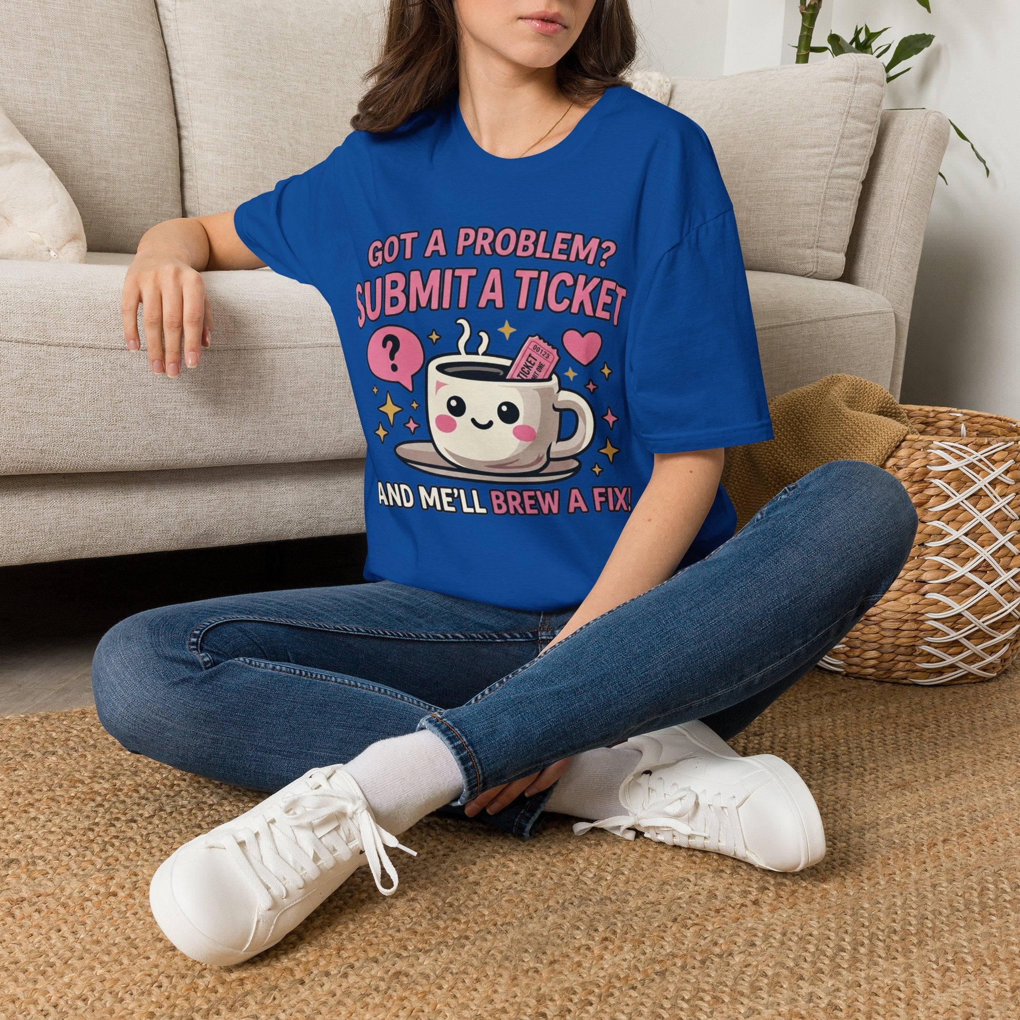 Got a Problem? Submit a Ticket Unisex Softstyle T-Shirt
