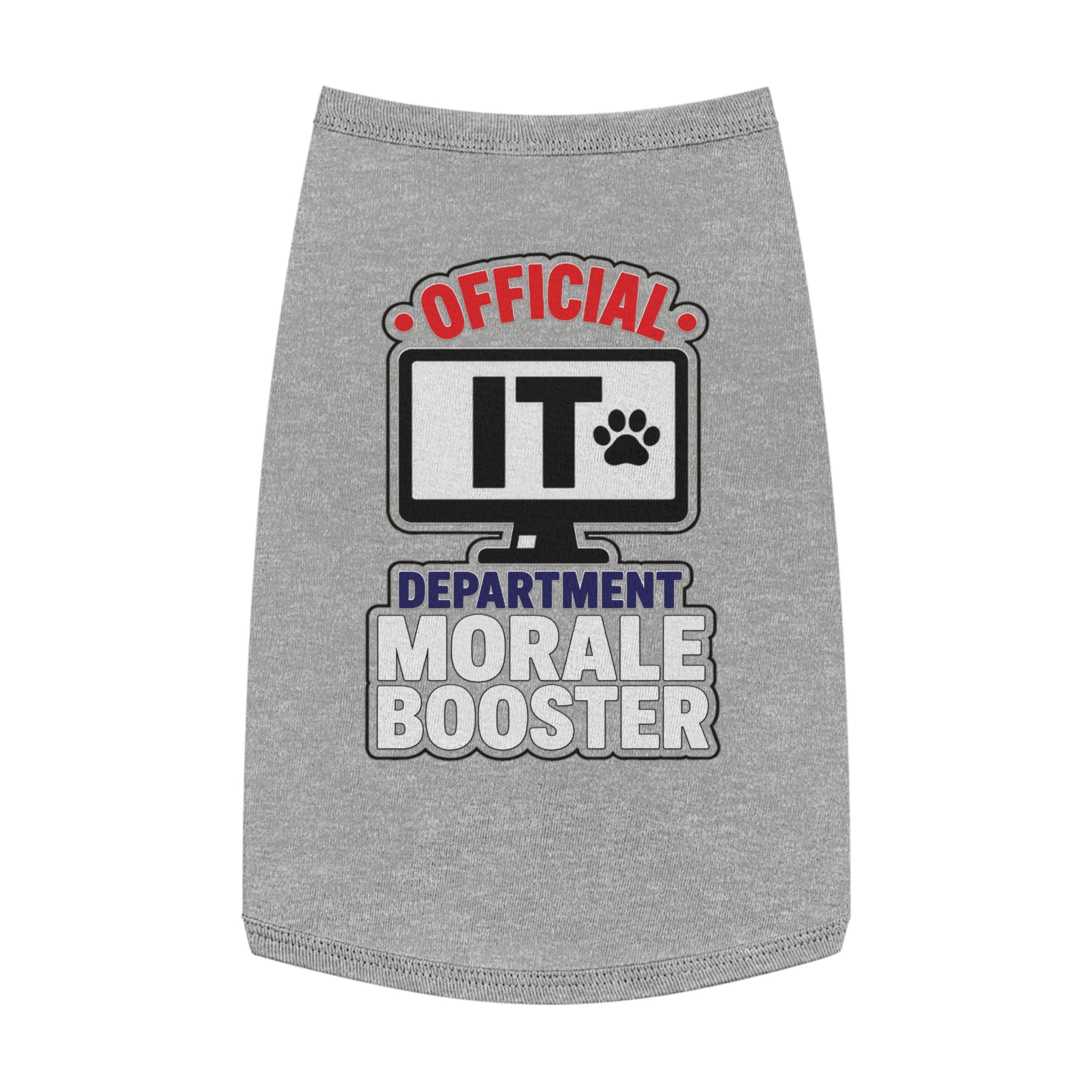 Official Department Morale Booster Dog Tank Top