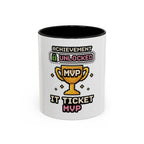 Achievement Unlocked IT Ticket MVP Coffee Mug - Gamer Tech Support Gift (11/15oz)