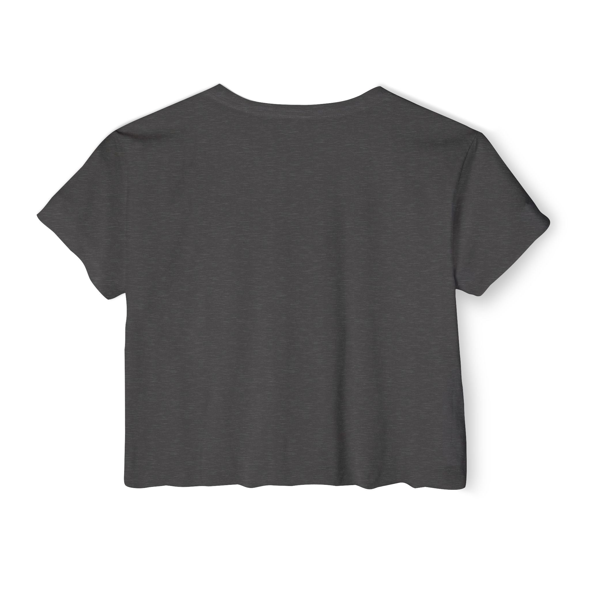 IT Lady with Laptop Crop Top T-Shirt