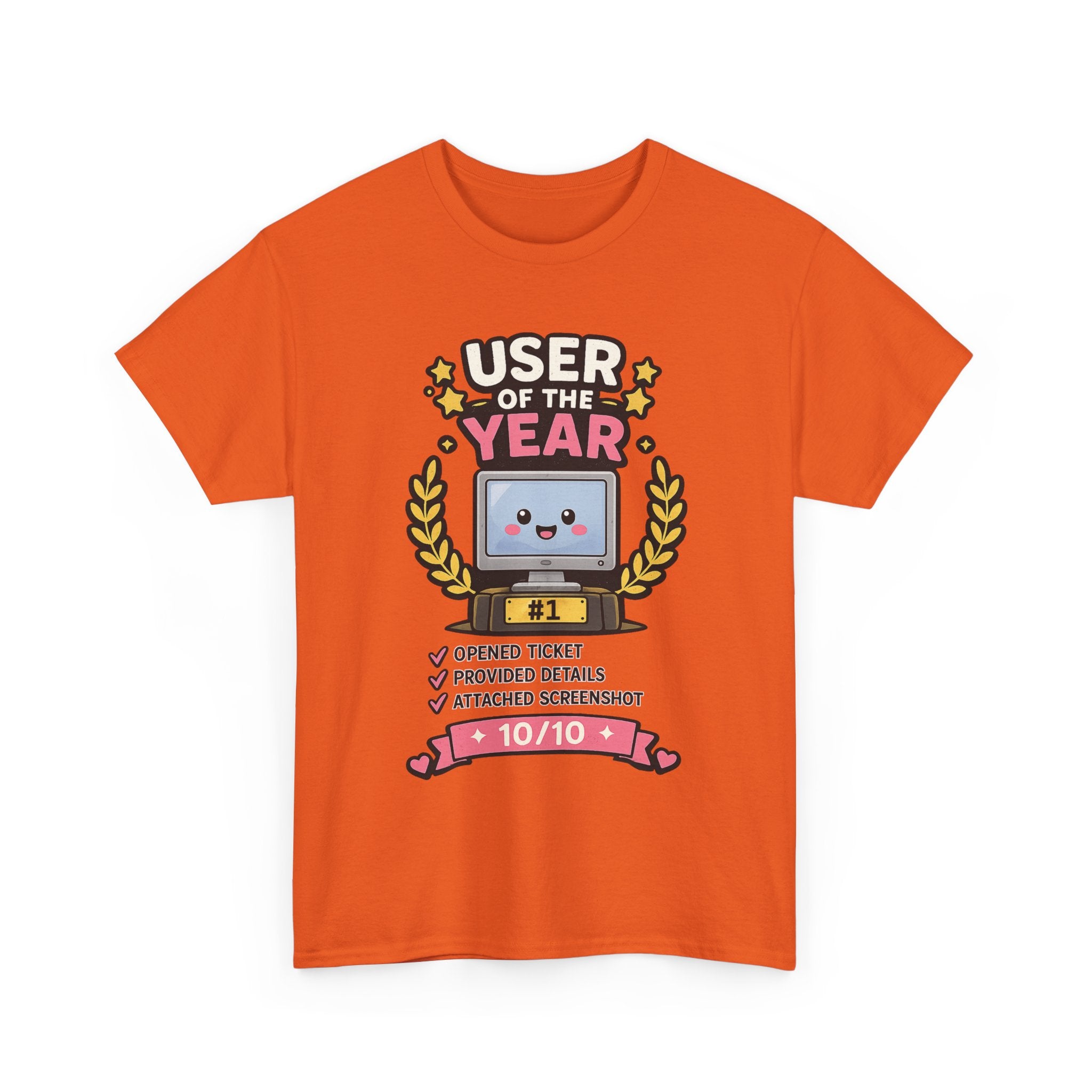 User of the Year Unisex Heavy Cotton T-Shirt