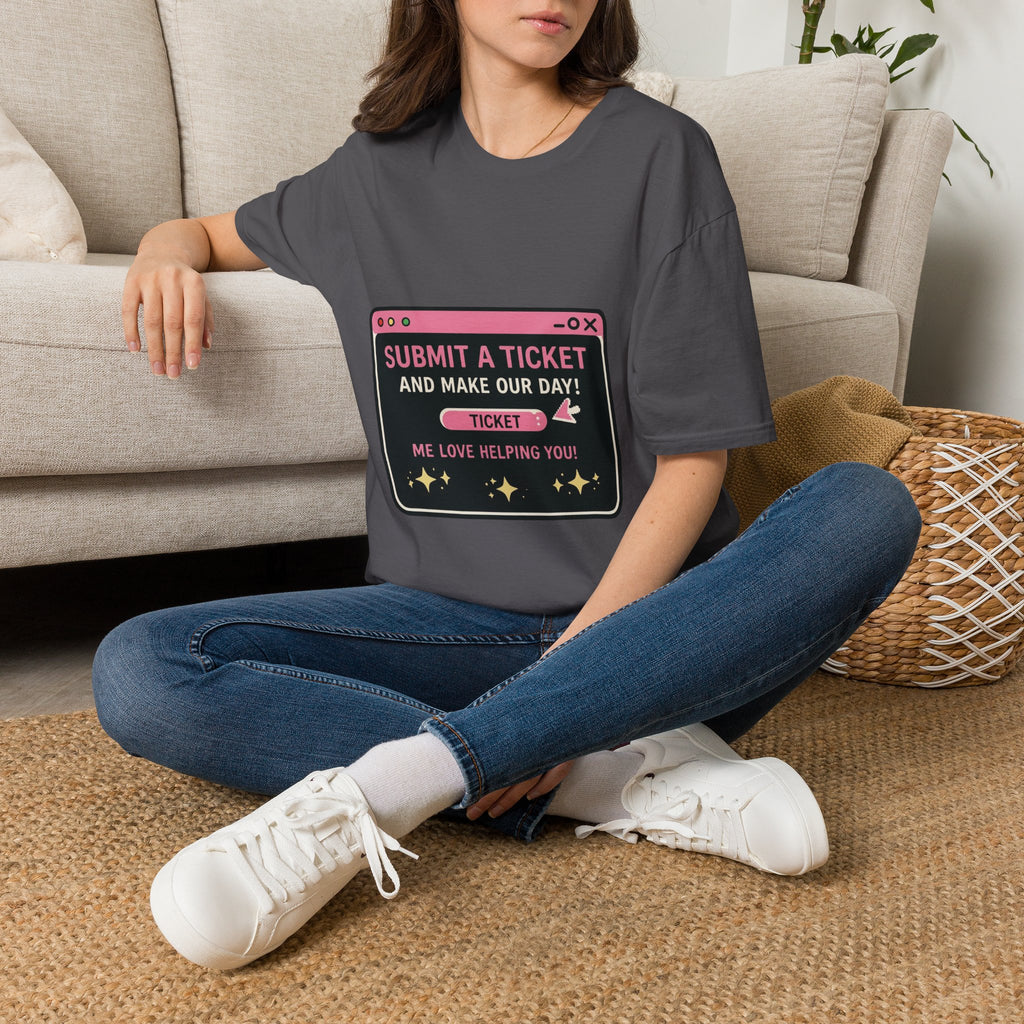 Submit A Ticket and Make Our Day! Unisex Softstyle T-Shirt
