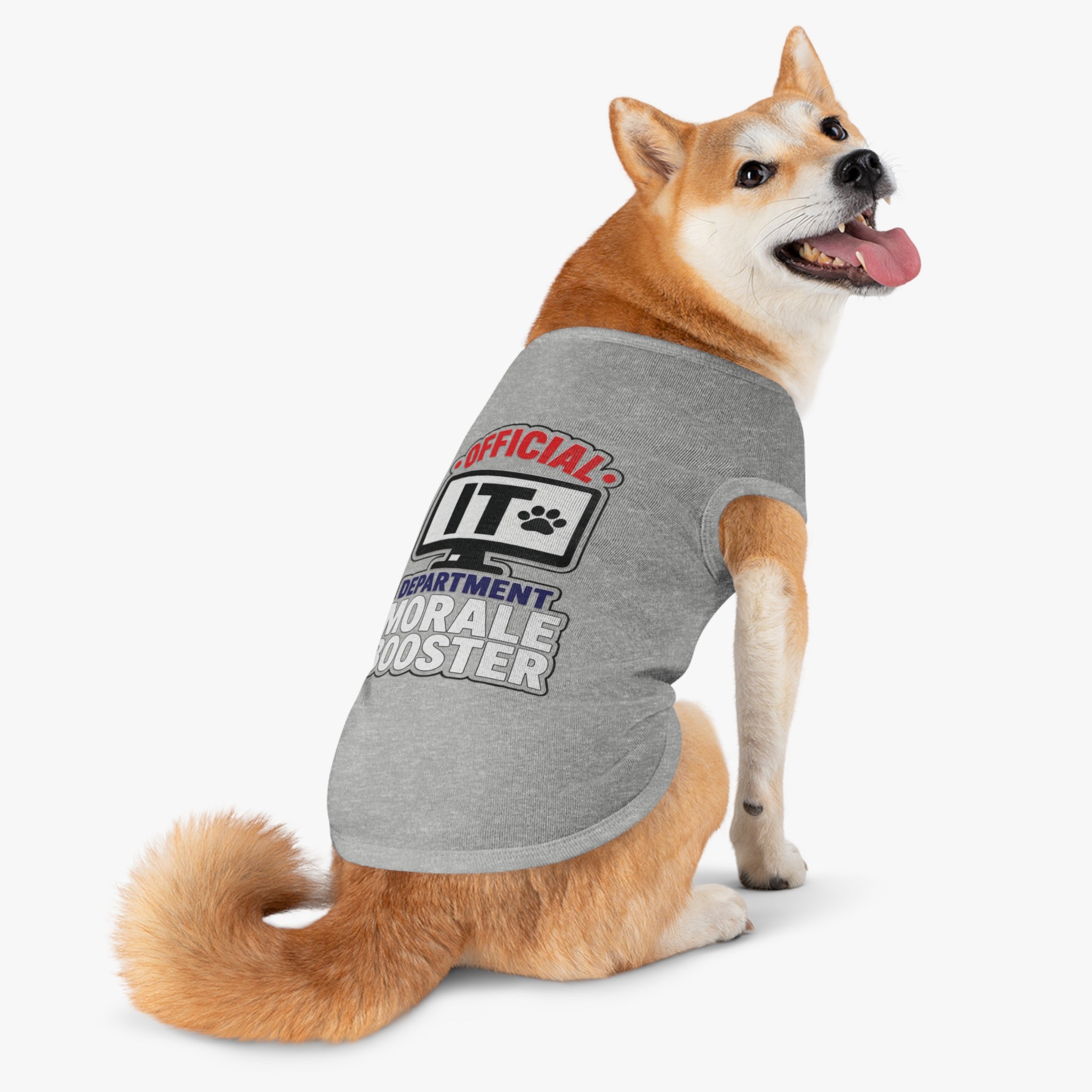Official Department Morale Booster Dog Tank Top