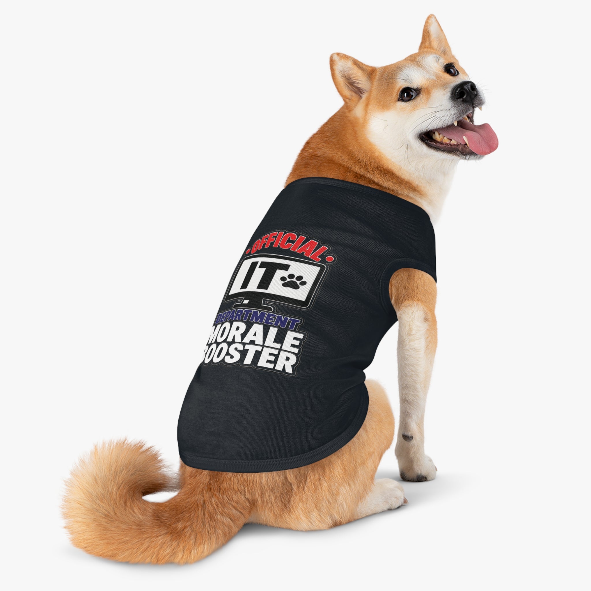 Official Department Morale Booster Dog Tank Top
