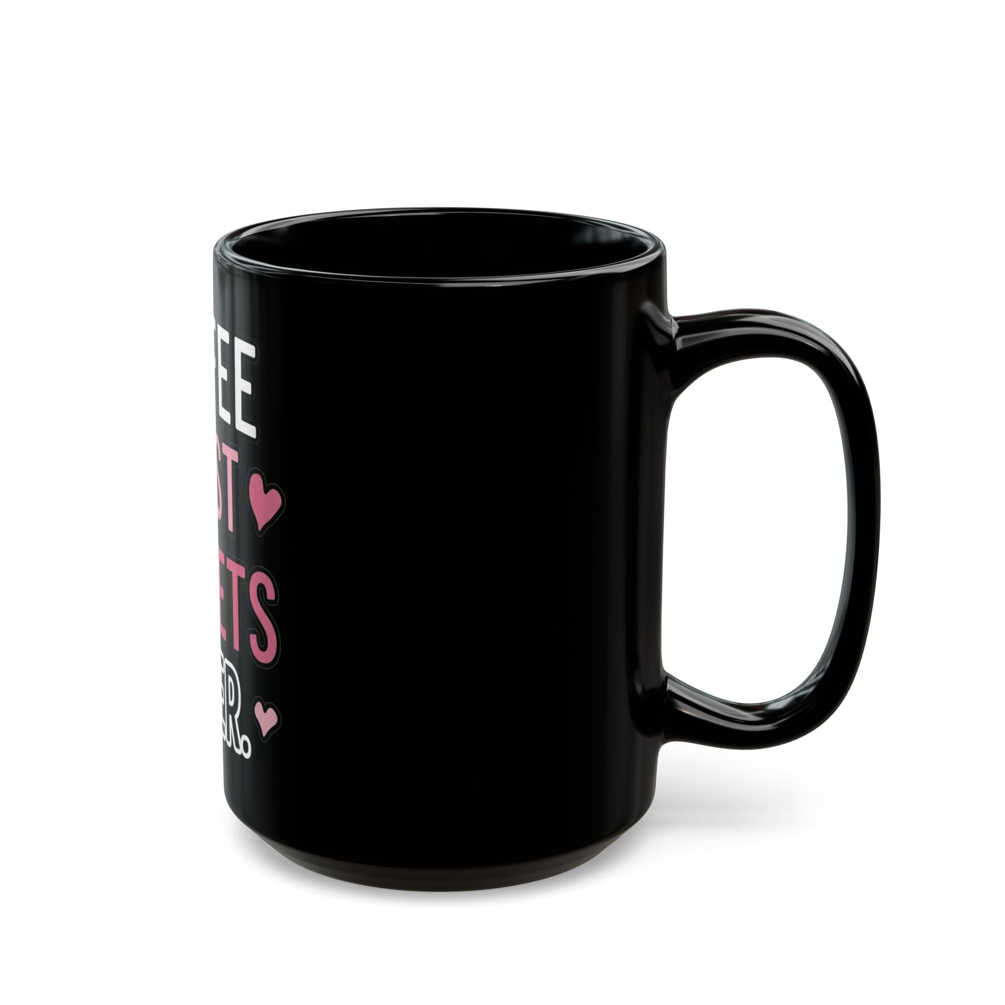 Coffee First Tickets Later Black Mug – Funny Event Planner Gift