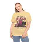 Tech Support Princess Keeping Calm and Fixing Everything Heavy Cotton T‑Shirt