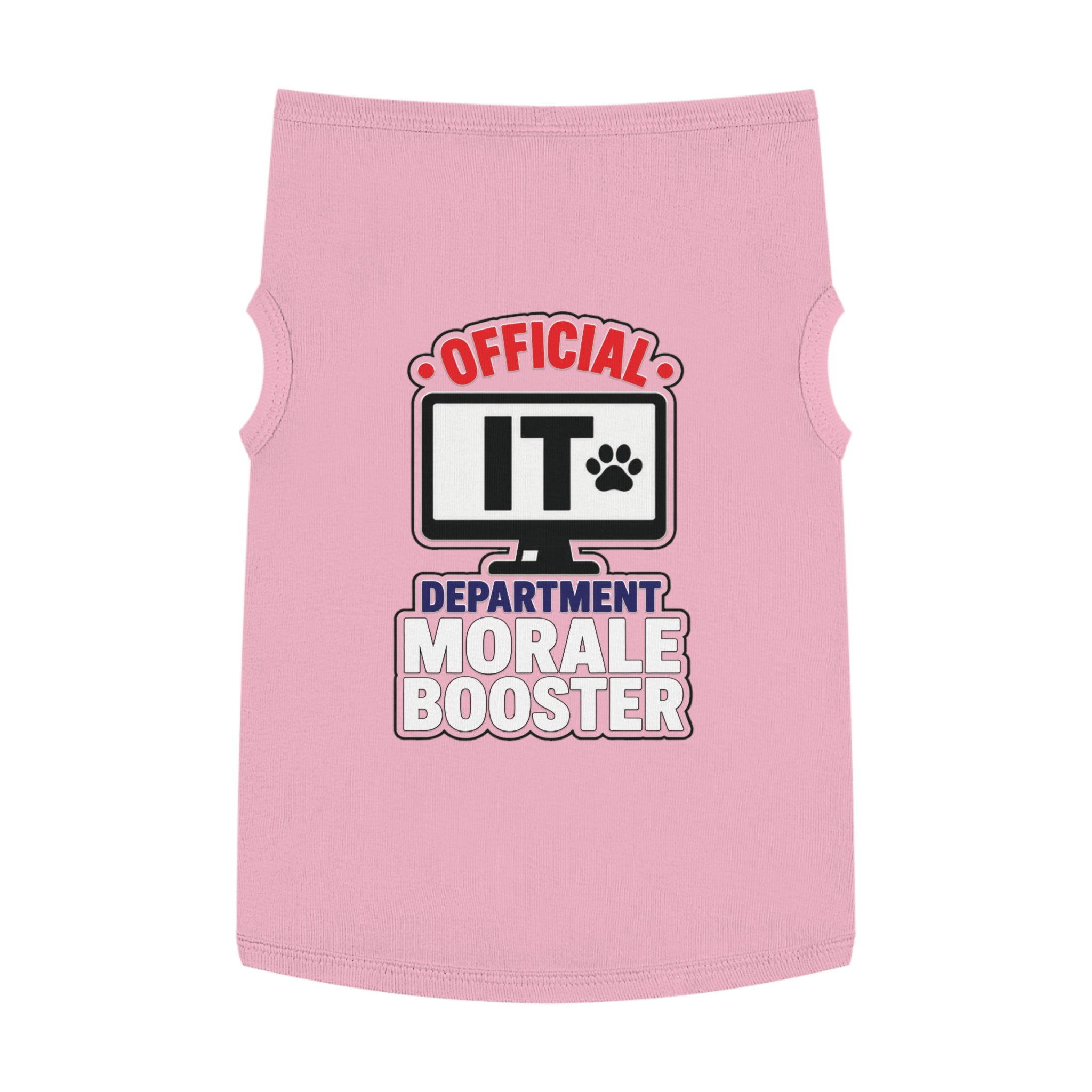 Official Department Morale Booster Dog Tank Top