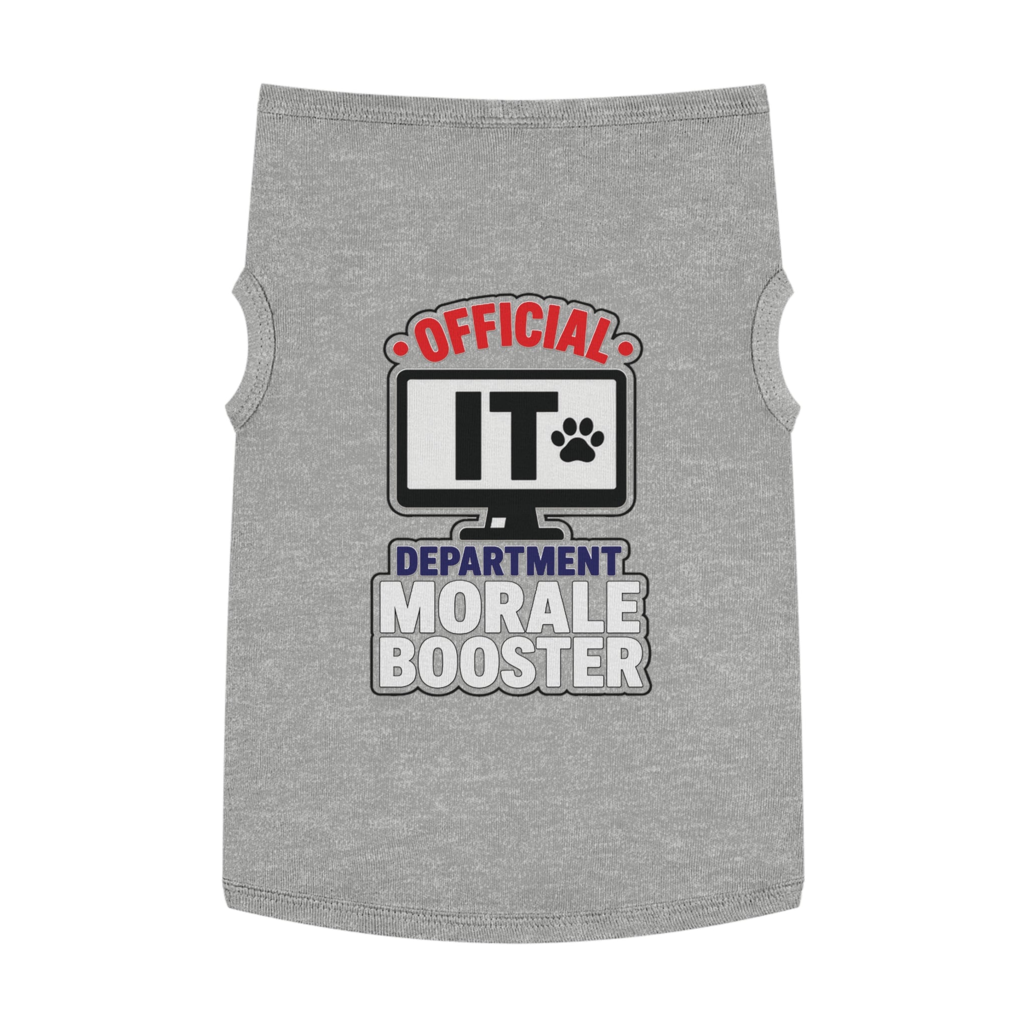 Official Department Morale Booster Dog Tank Top