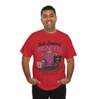 Tech Support Princess Keeping Calm and Fixing Everything Heavy Cotton T‑Shirt