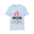 IT Mom Fixing Problems All Day Every Day Softstyle T-Shirt