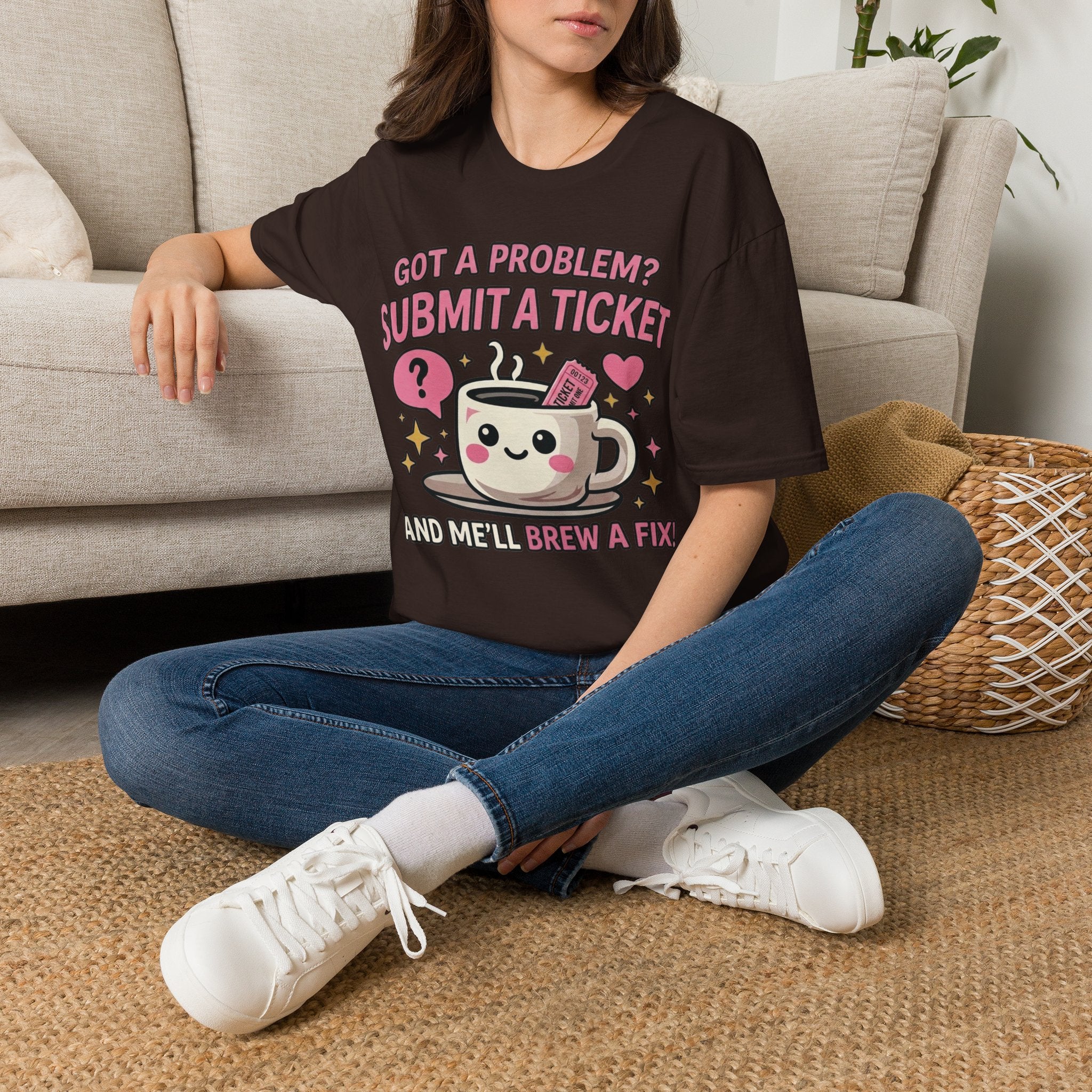 Got a Problem? Submit a Ticket Unisex Softstyle T-Shirt