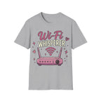 Wi‑Fi Whisperer Unisex Softstyle T-Shirt - Funny Tech Lover Graphic Tee