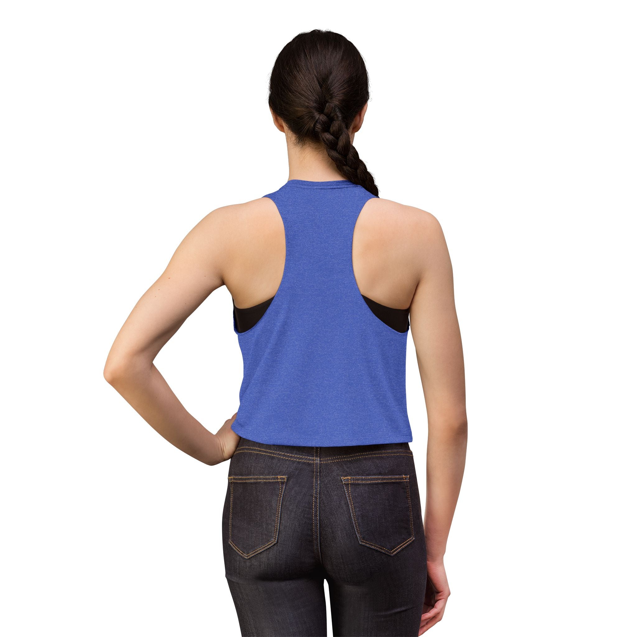 IT Lady at Work Dog Lady at Home Crop Tank Top