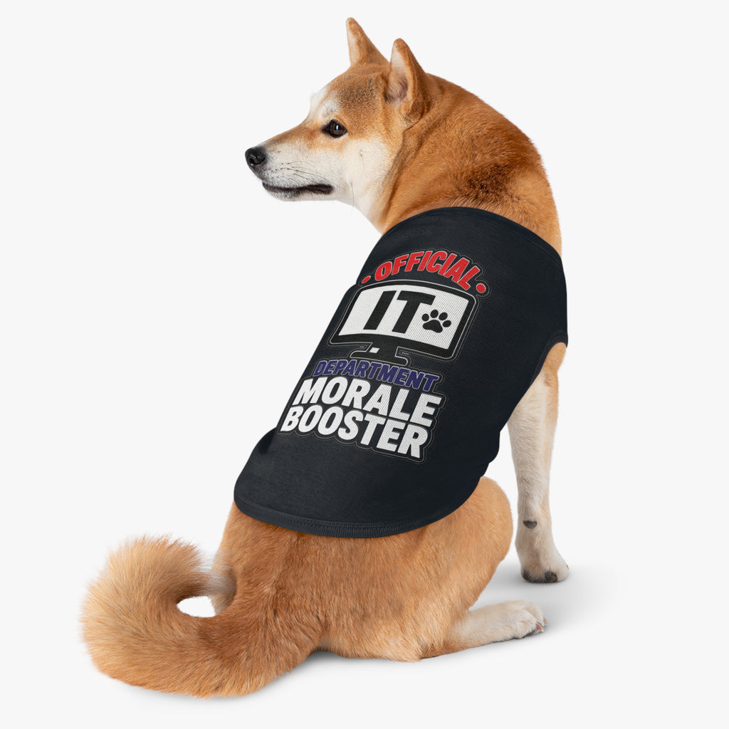 Official Department Morale Booster Dog Tank Top