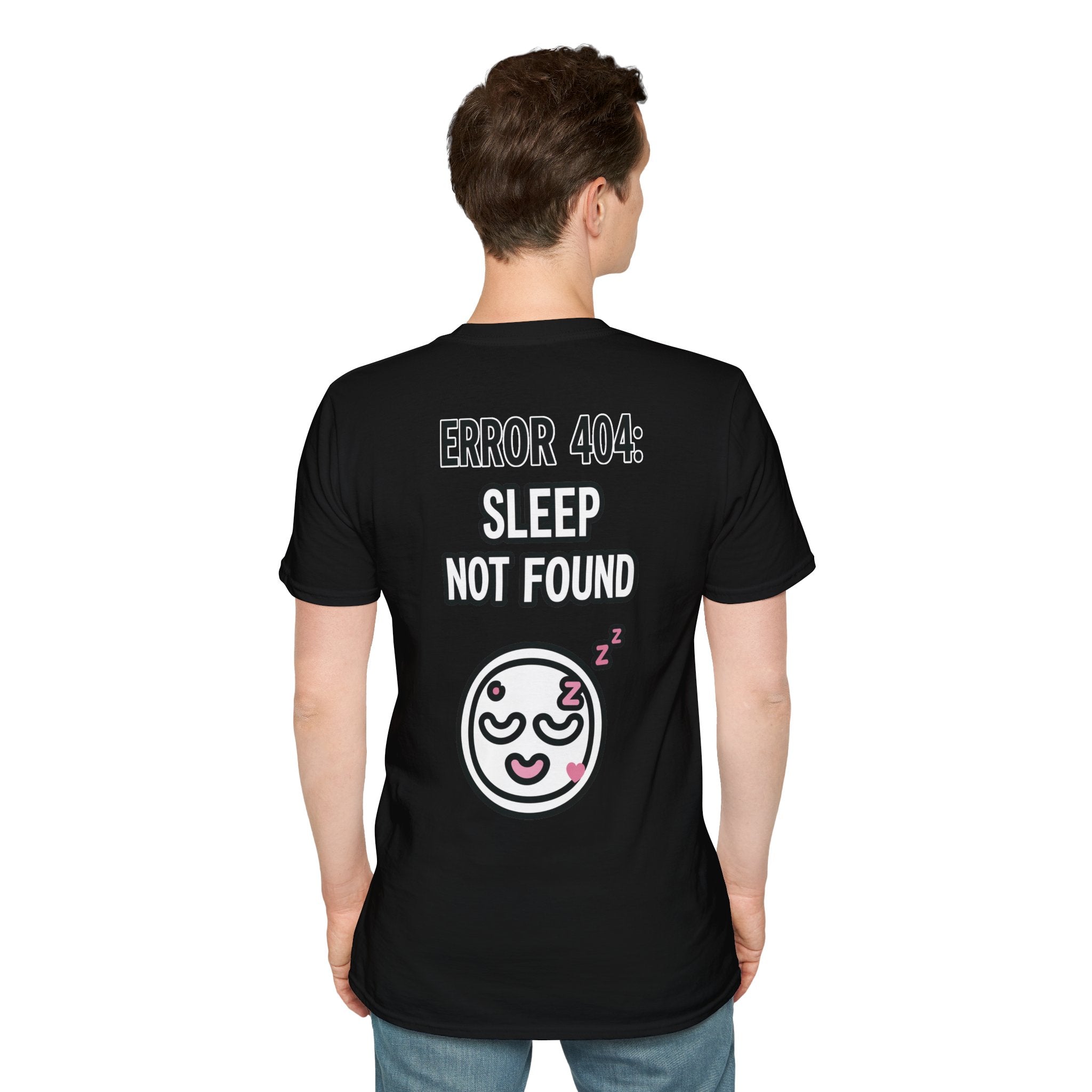 Error 404: Sleep Not Found Unisex Softstyle T-Shirt