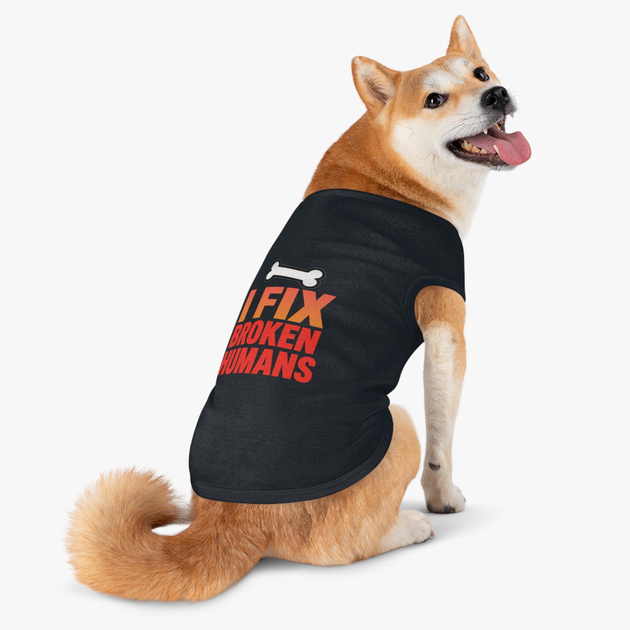 I Fix Broken Humans Dog Tank Top