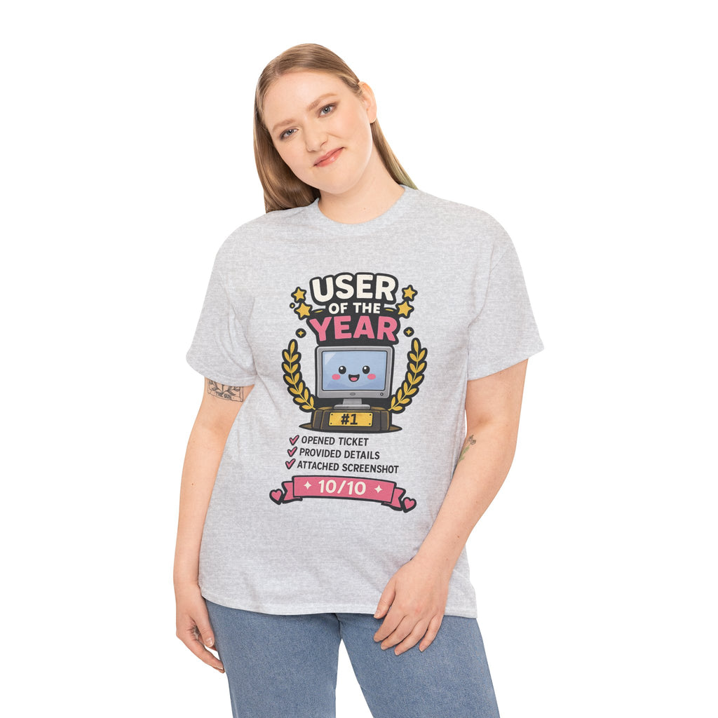 User of the Year Unisex Heavy Cotton T-Shirt