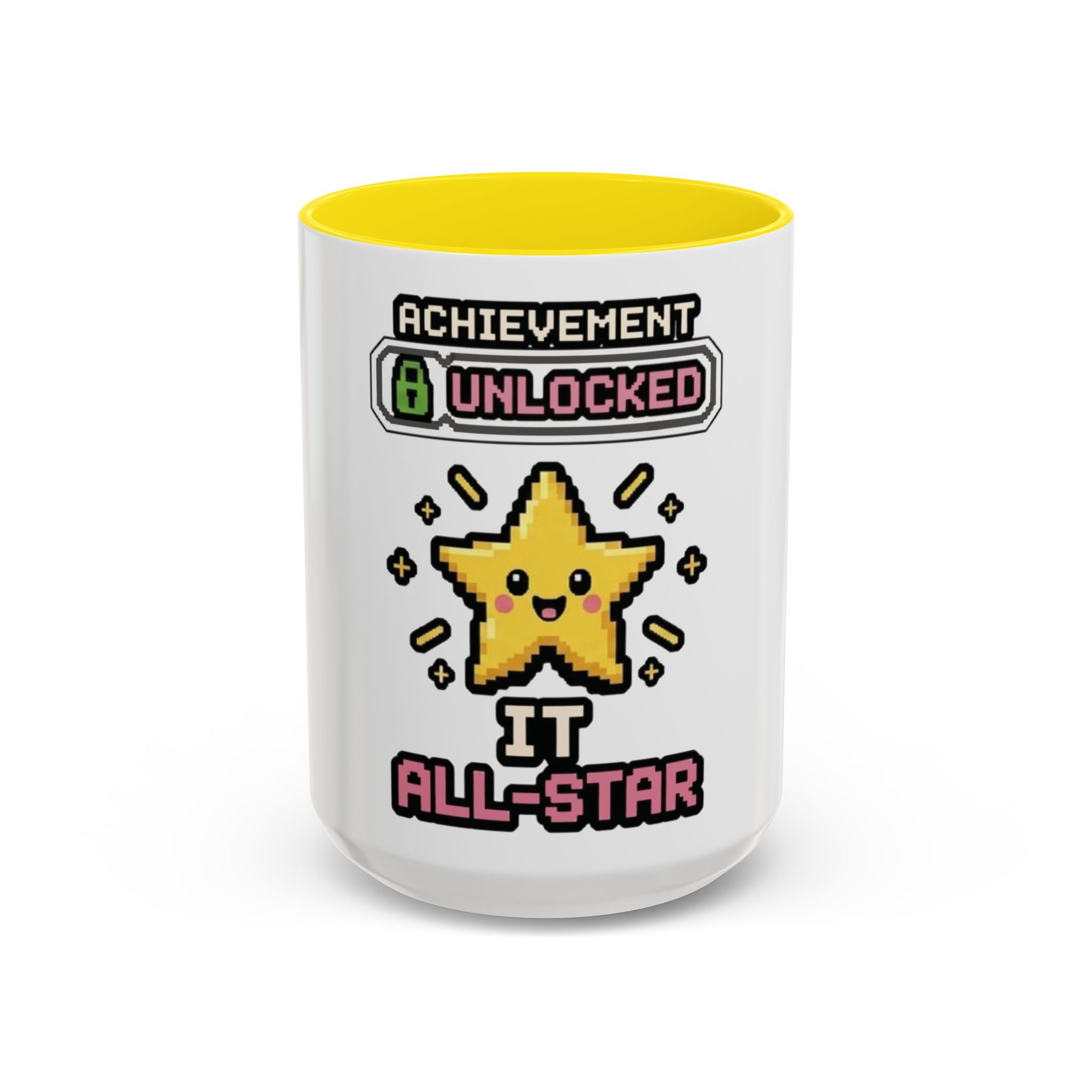 Achievement Unlocked: IT All-Star Accent Coffee Mug