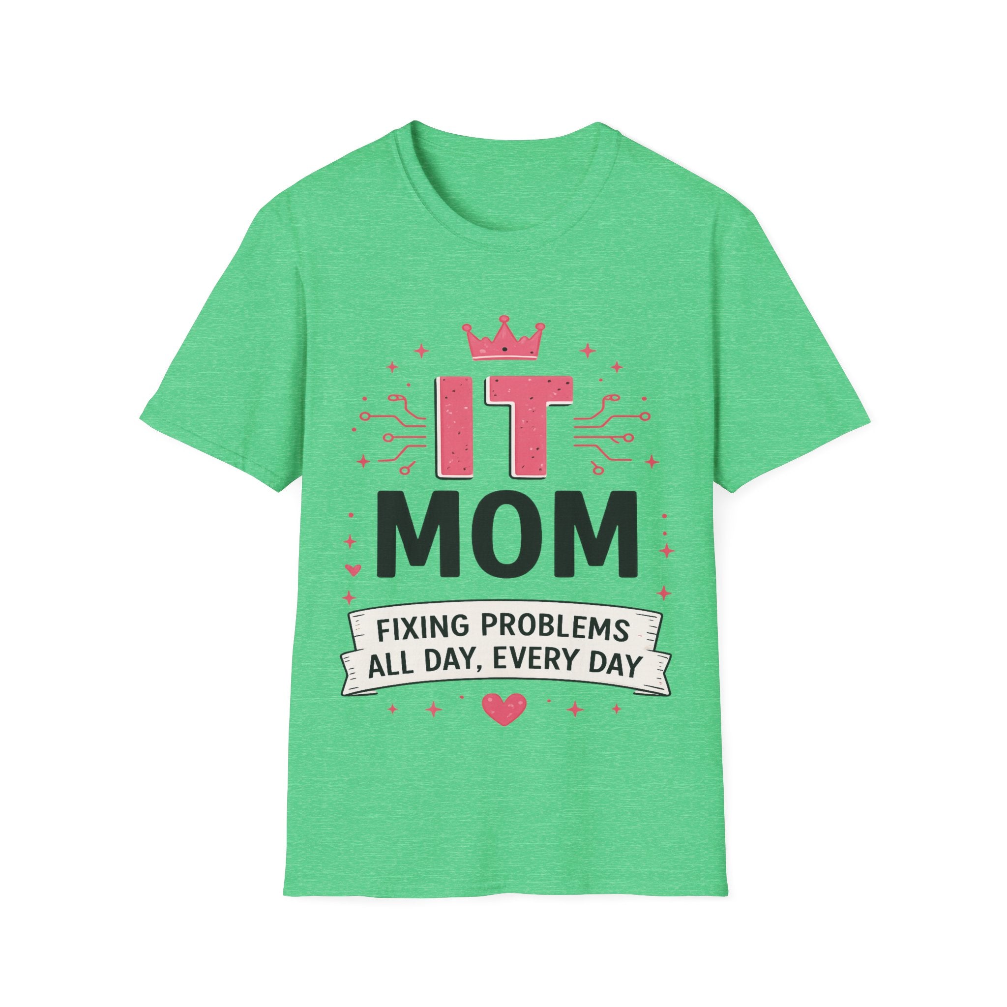 IT Mom Fixing Problems All Day Every Day Softstyle T-Shirt