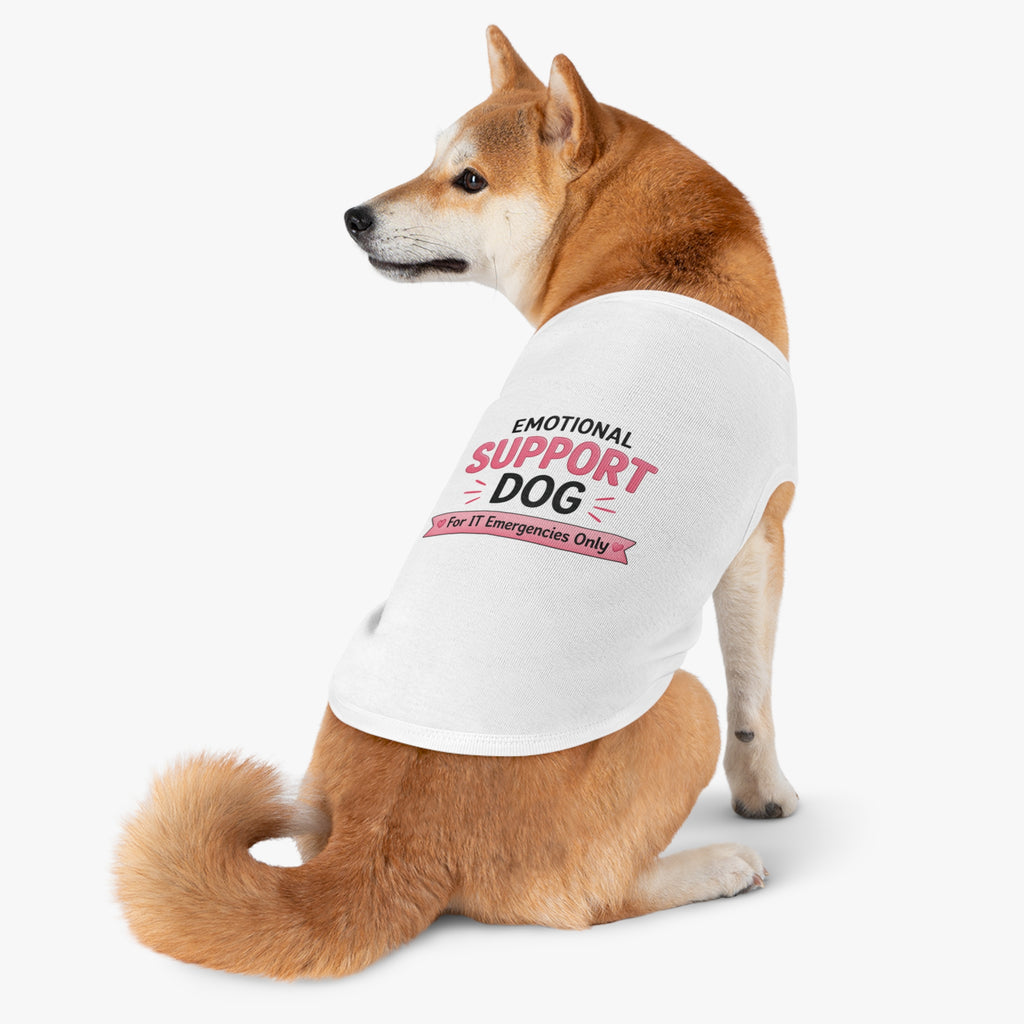 Emotional Support Dog "For IT Emergencies Only" Dog Tank