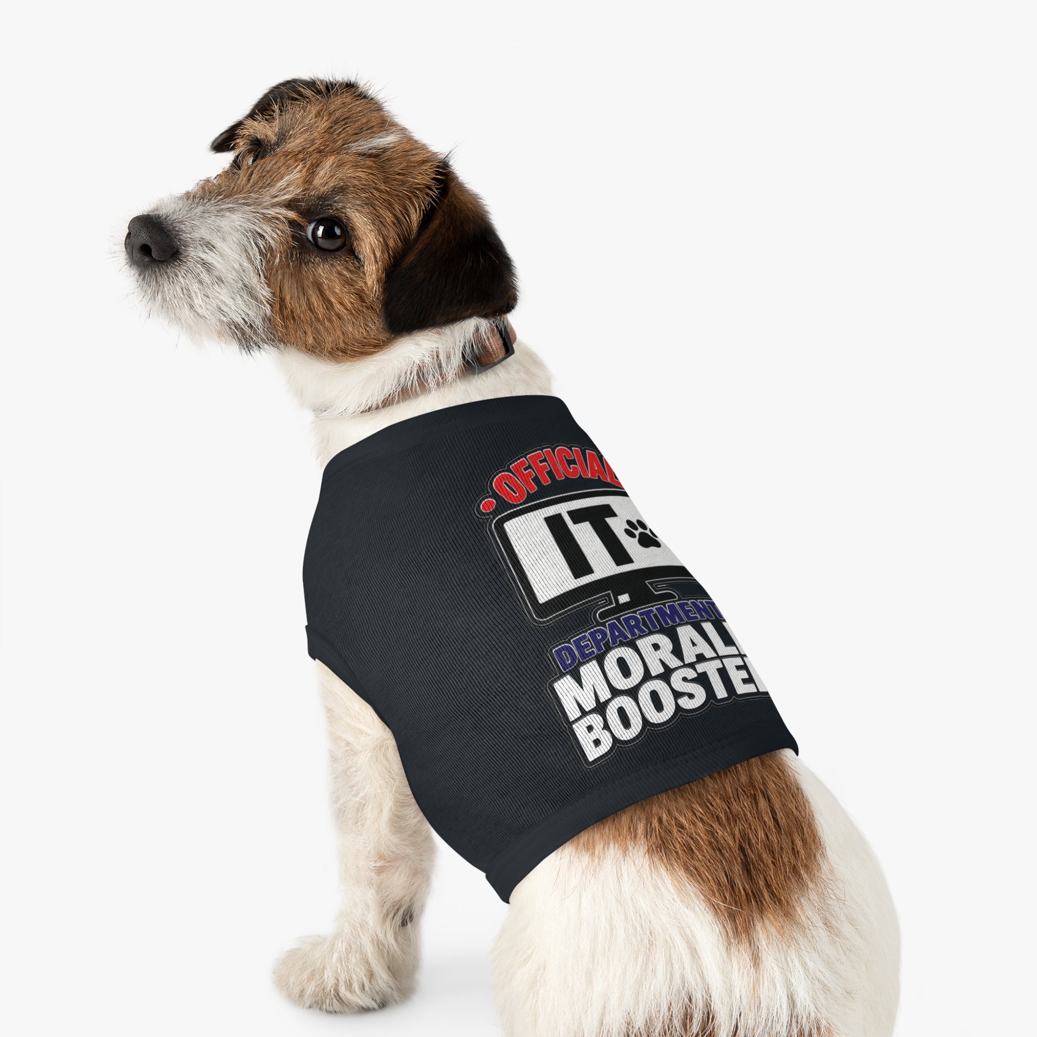 Official Department Morale Booster Dog Tank Top