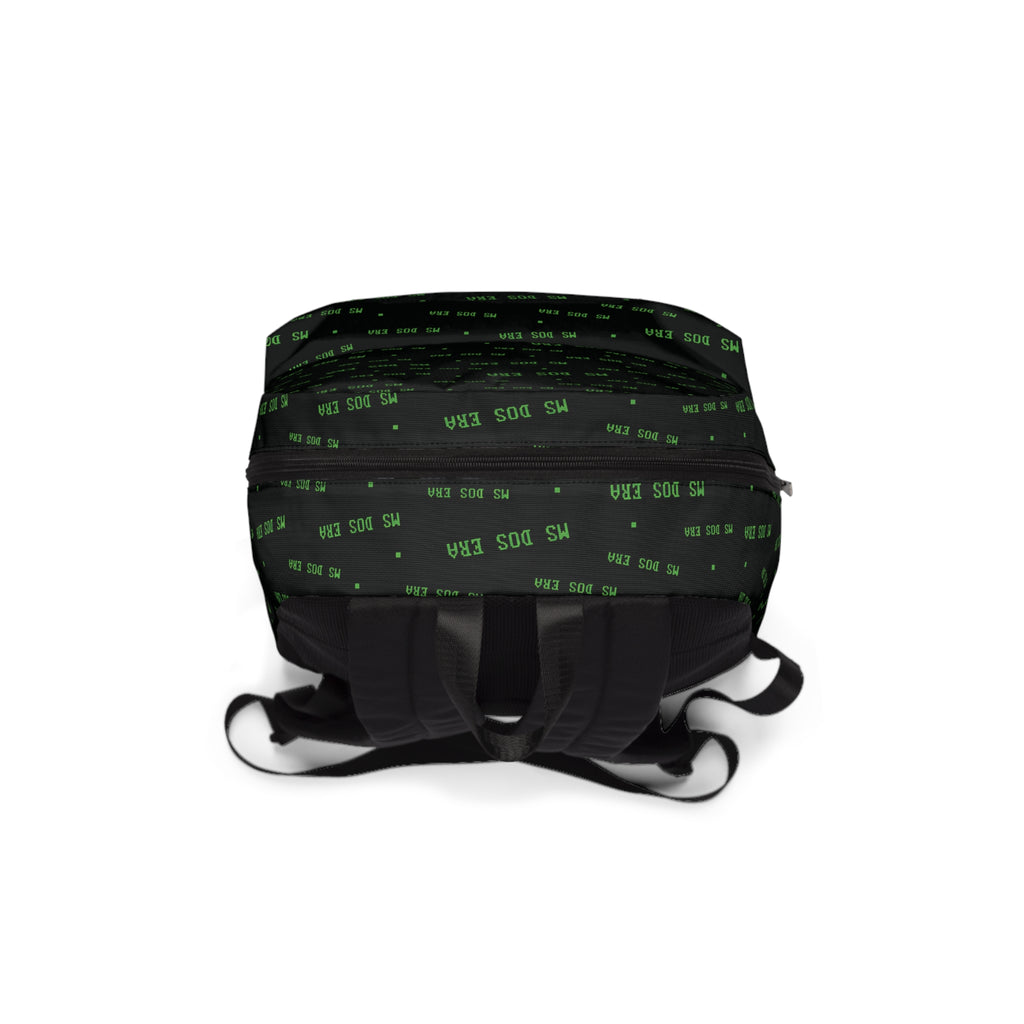MS DOS Era Retro Code Pattern Backpack