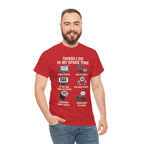 Things I Do In My Spare Time Ticket Obsessed Unisex Heavy Cotton T-Shirt