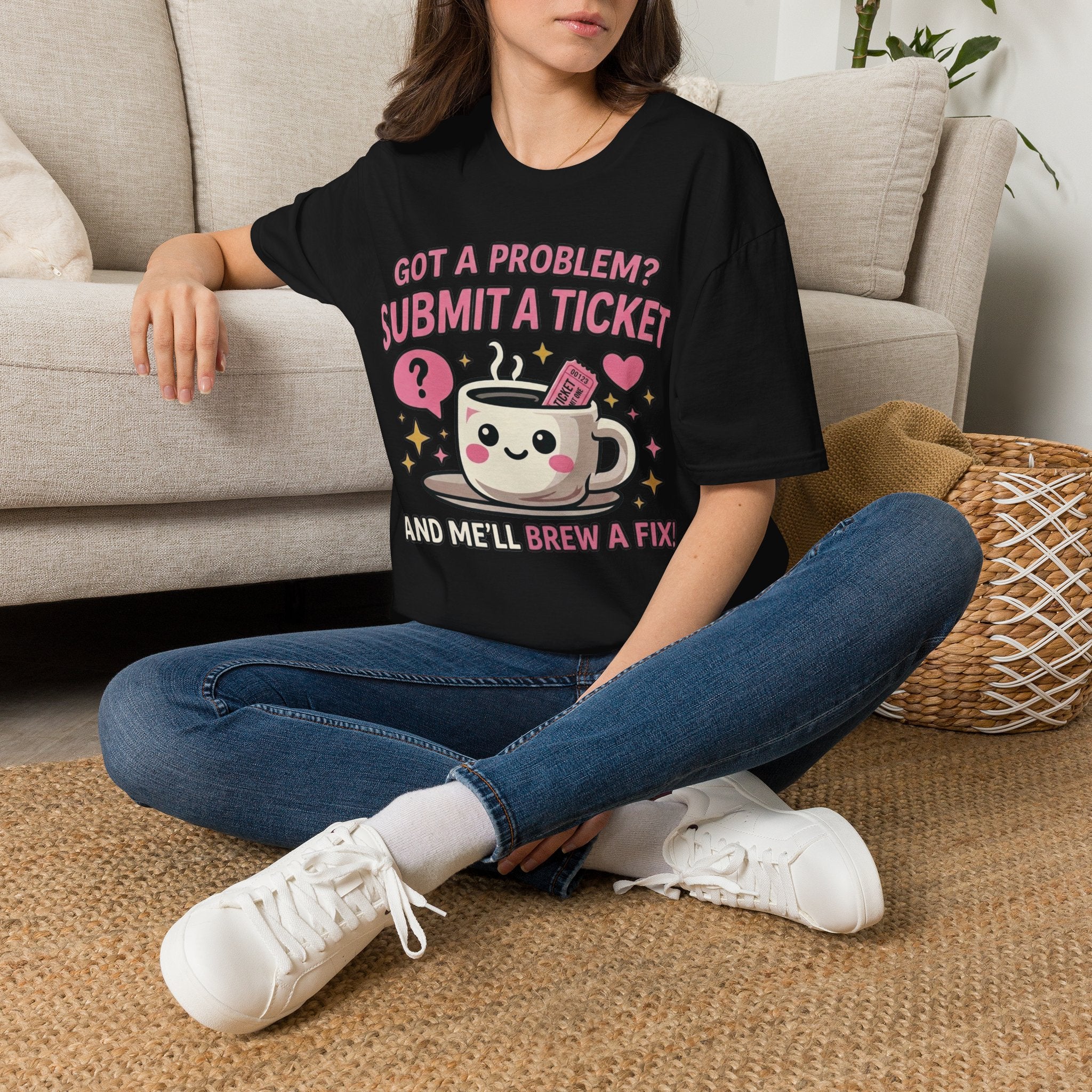 Got a Problem? Submit a Ticket Unisex Softstyle T-Shirt