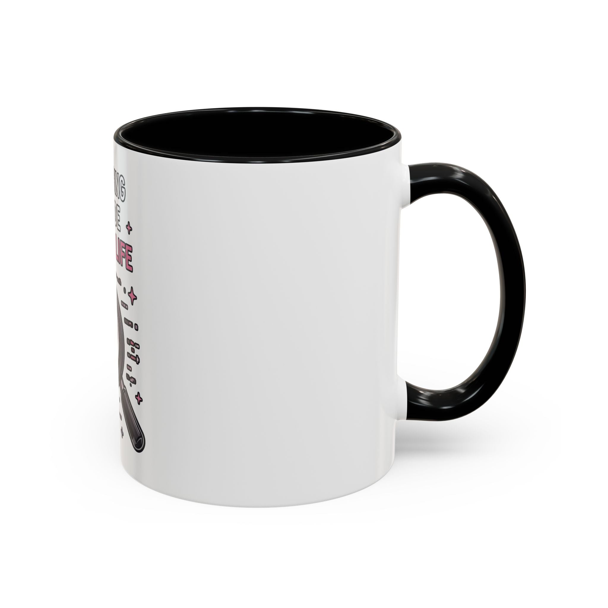 Debugging My Code and My Life Accent Coffee Mug - Coder Gifts, Funny Programming Mug (11/15oz)