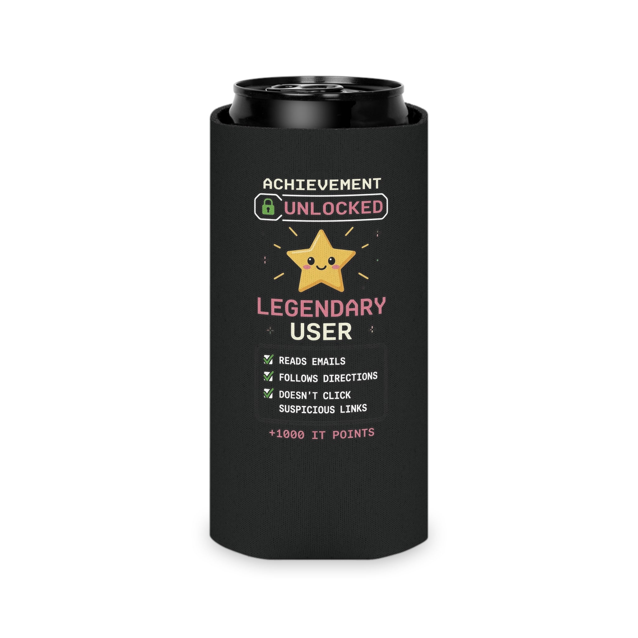 "Achievement Unlocked: Legendary User" - Can Cooler