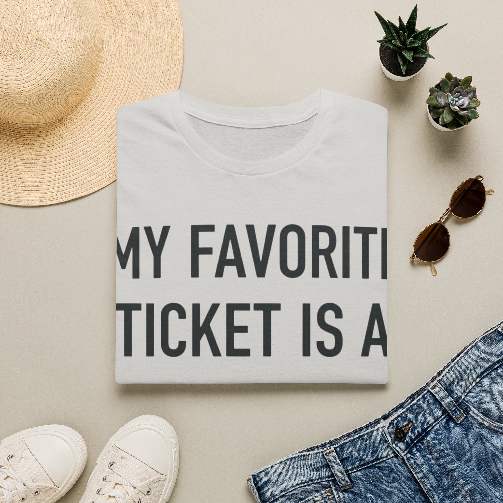 My Favorite Ticket Is A Closed Ticket Sofestyle T-Shirt Tech Support Humor Tee