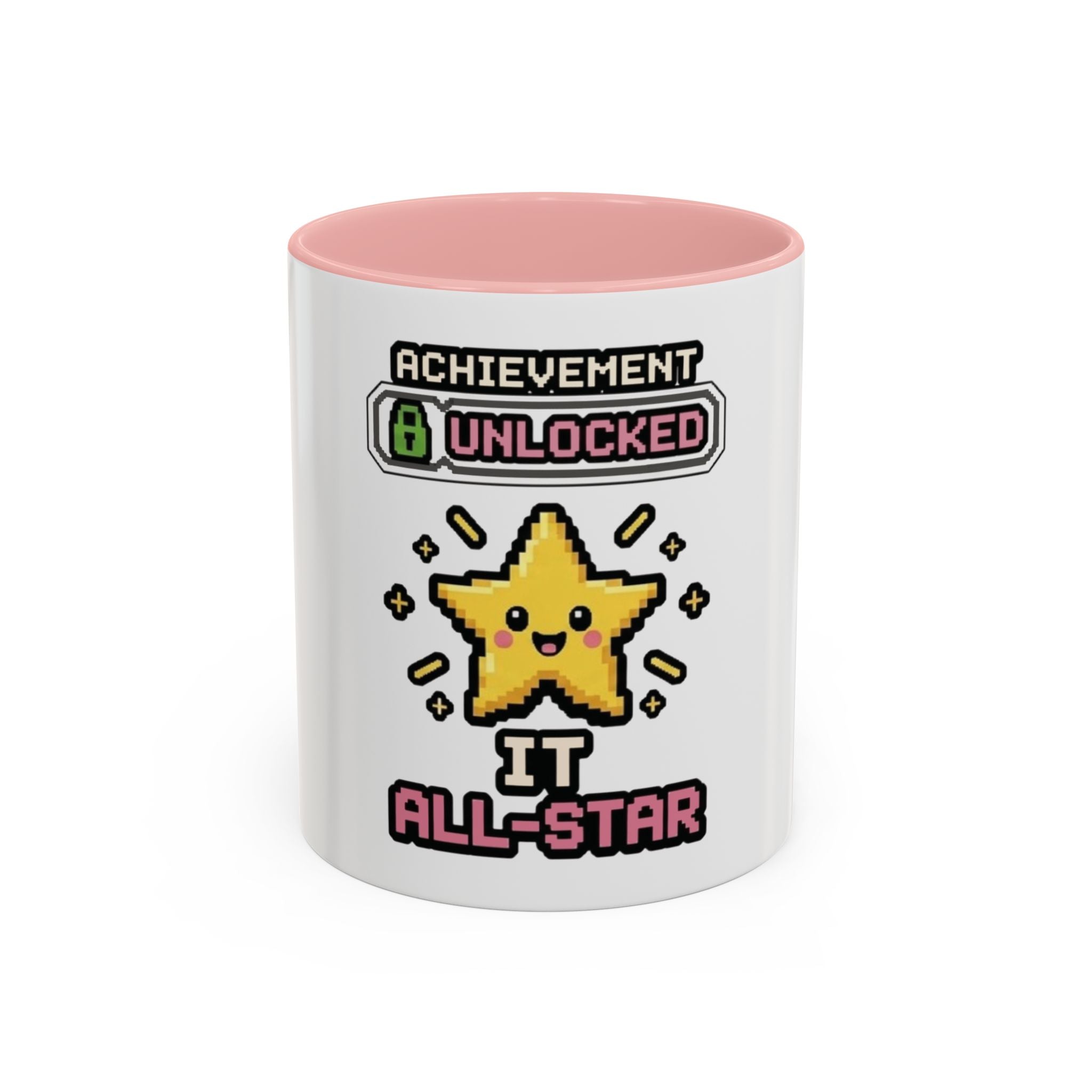 Achievement Unlocked: IT All-Star Accent Coffee Mug