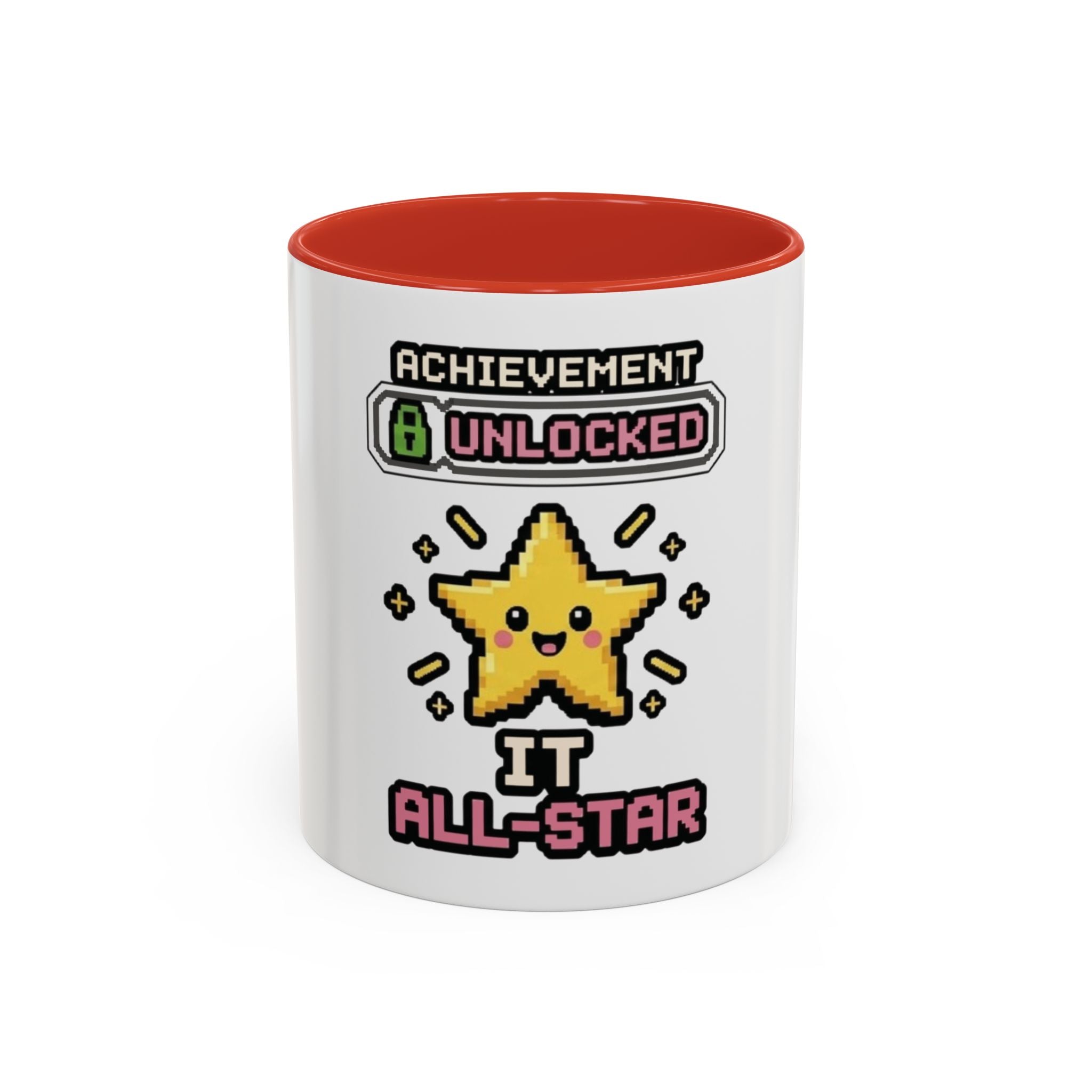Achievement Unlocked: IT All-Star Accent Coffee Mug