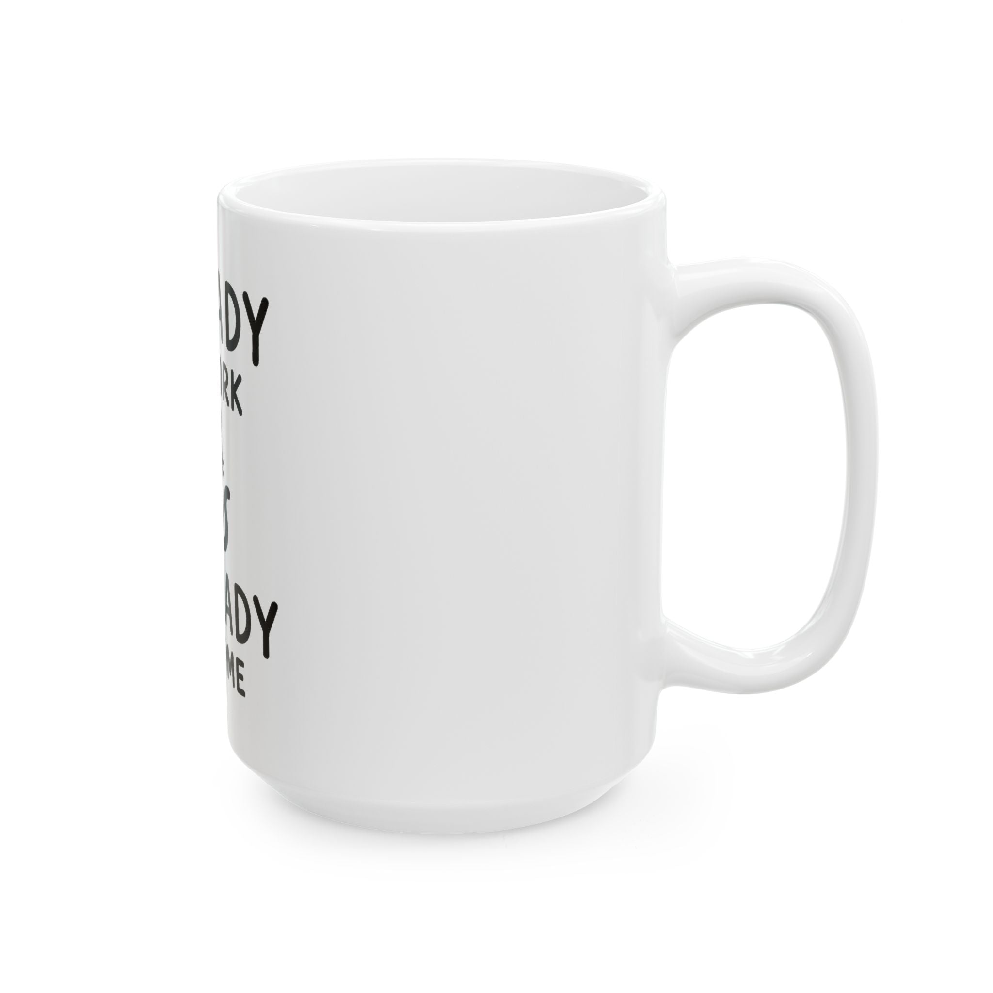 IT Lady at Work, Cat Lady at Home Coffee Mug - Cute Cat Lover Gift (11oz/15oz)