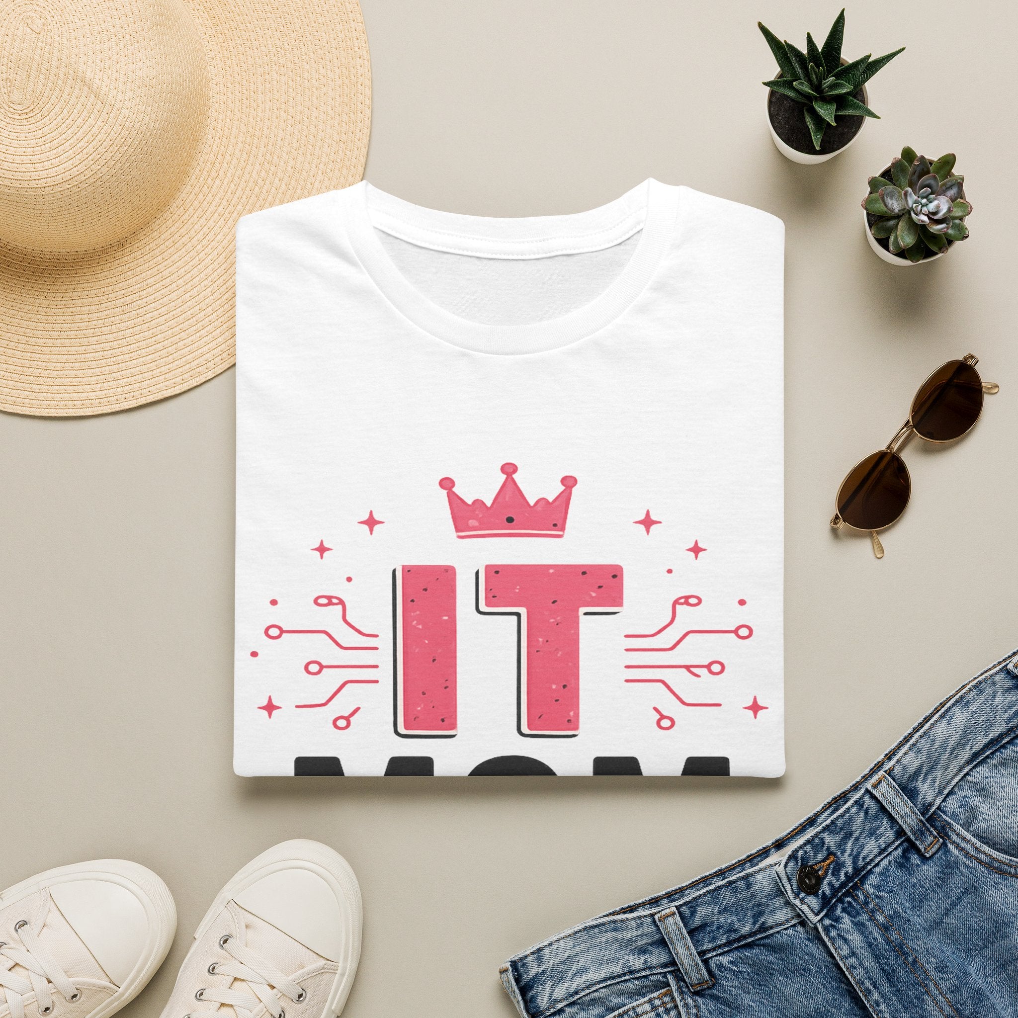 IT Mom Fixing Problems All Day Every Day Softstyle T-Shirt