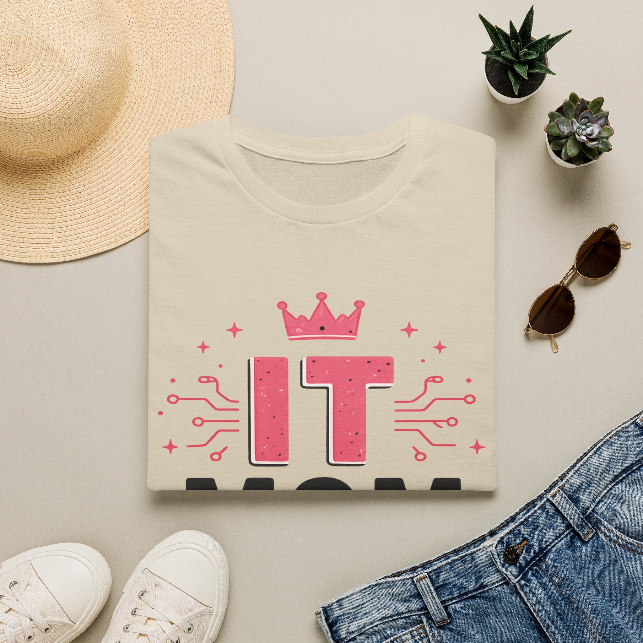 IT Mom Fixing Problems All Day Every Day Softstyle T-Shirt