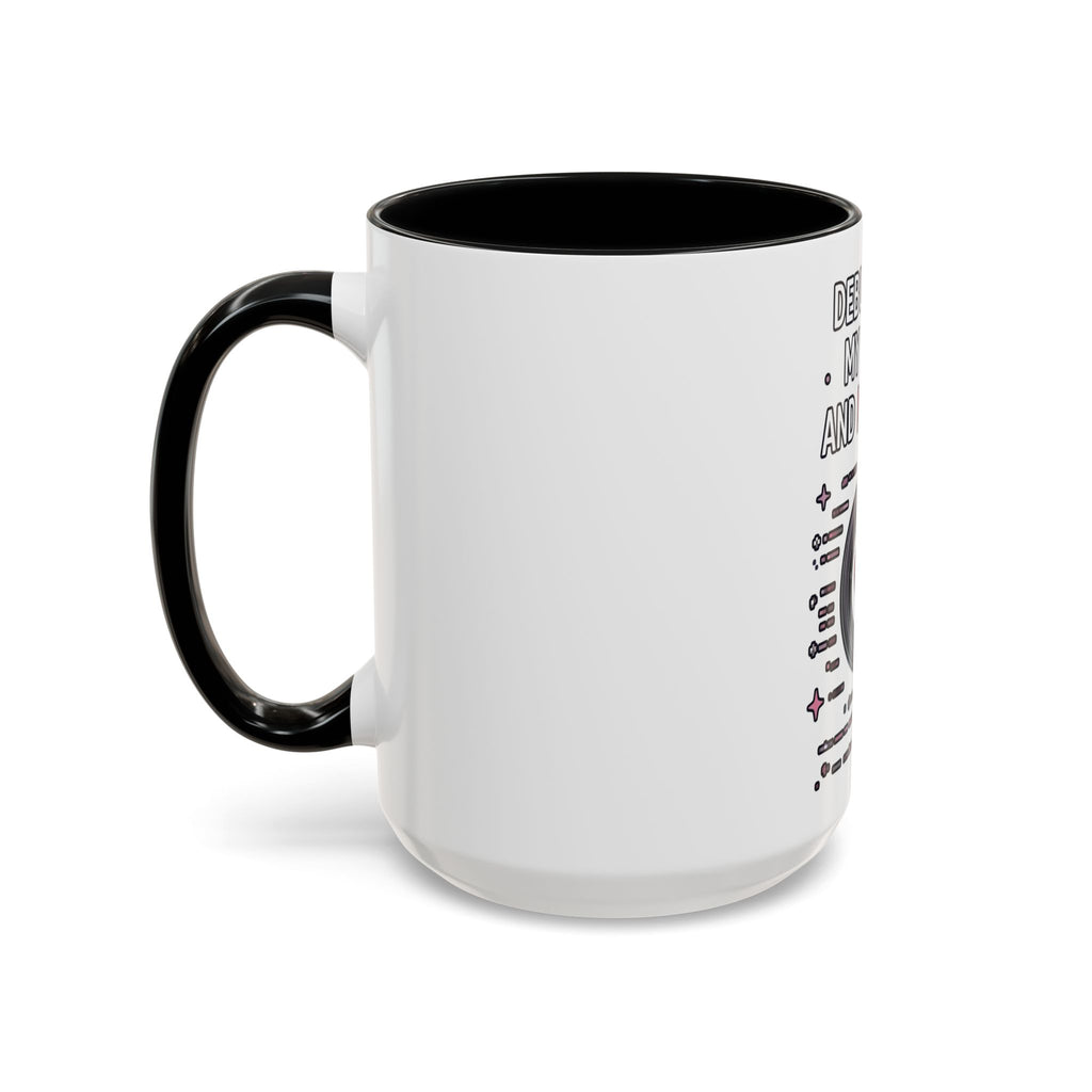 Debugging My Code and My Life Accent Coffee Mug - Coder Gifts, Funny Programming Mug (11/15oz)
