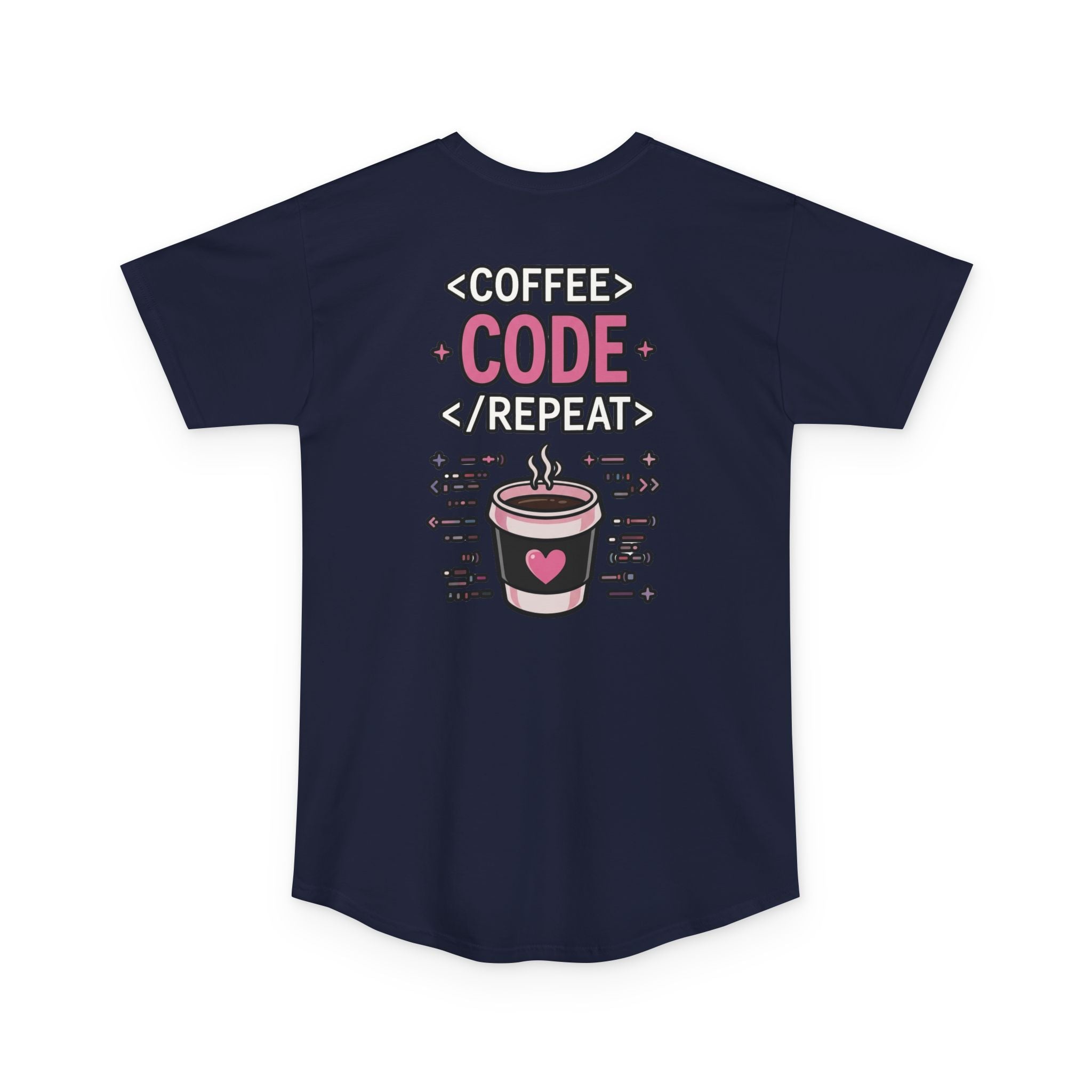 COFFEE CODE REPEAT Programmer Unisex Long T‑Shirt