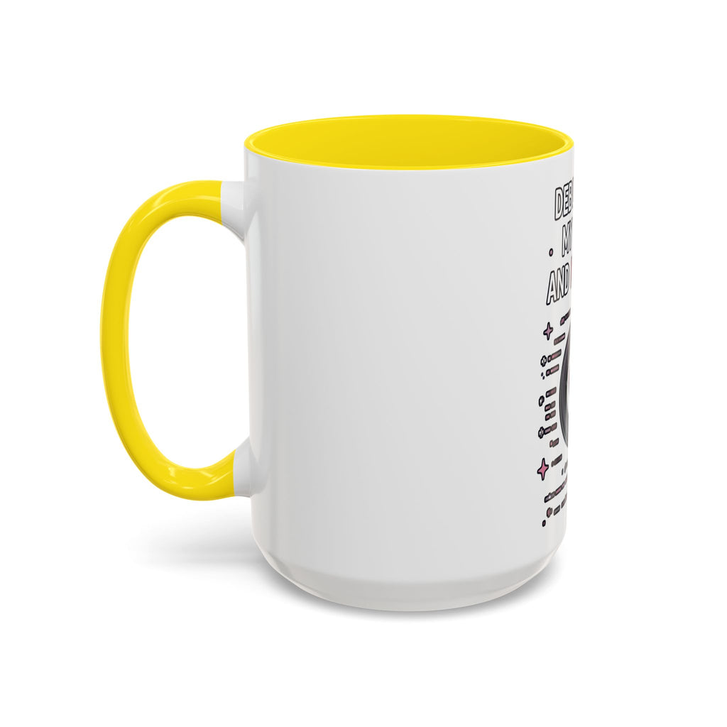 Debugging My Code and My Life Accent Coffee Mug - Coder Gifts, Funny Programming Mug (11/15oz)
