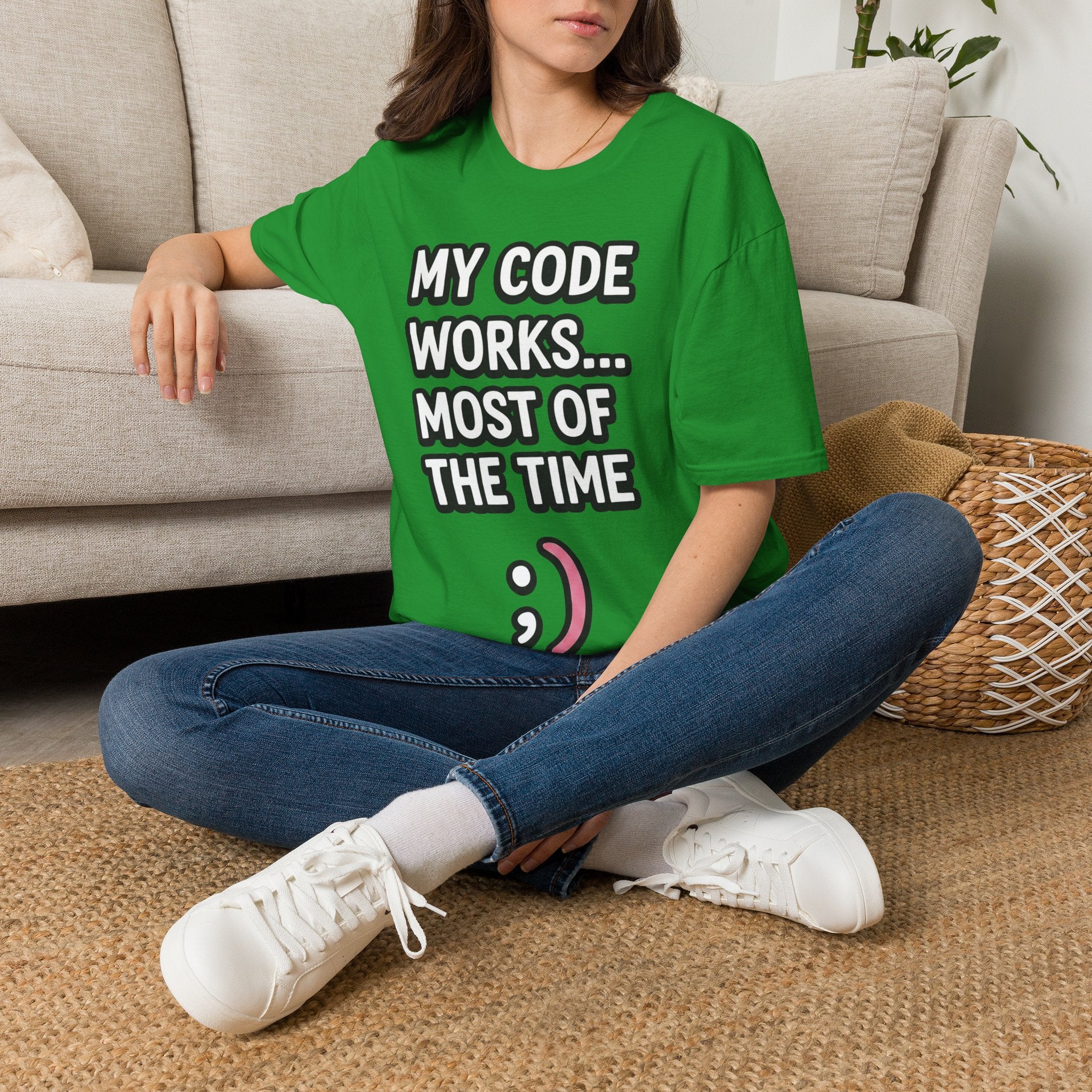 My Code Works... Most Of The Time Unisex Softstyle T-Shirt