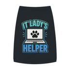 IT LADY'S HELPER Laptop Paw Graphic Dog & Cat Tee Pet Tank Top