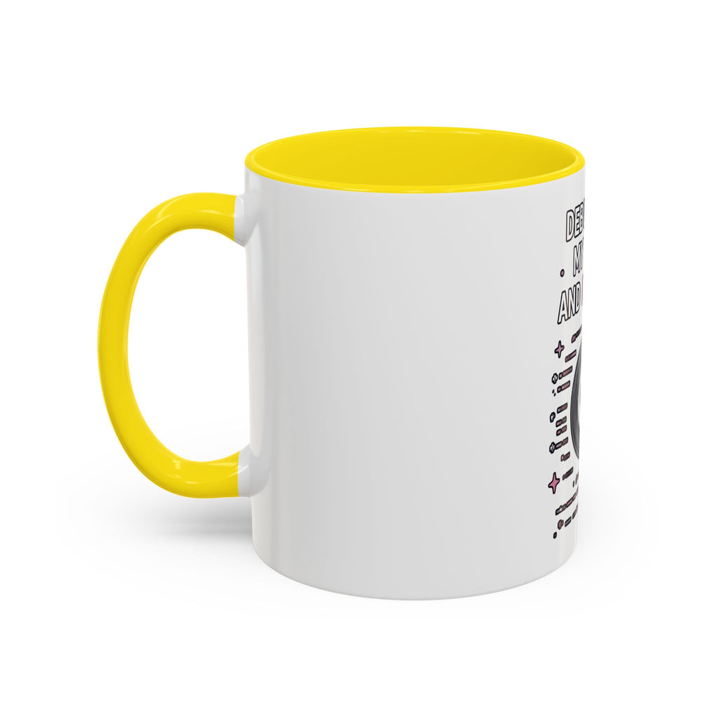 Debugging My Code and My Life Accent Coffee Mug - Coder Gifts, Funny Programming Mug (11/15oz)