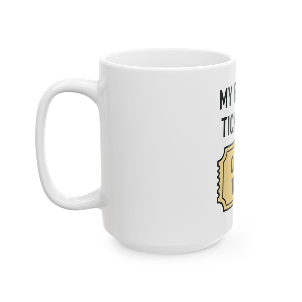 "My Favorite Ticket Is A Closed Ticket" Support Agent Coffee Mug